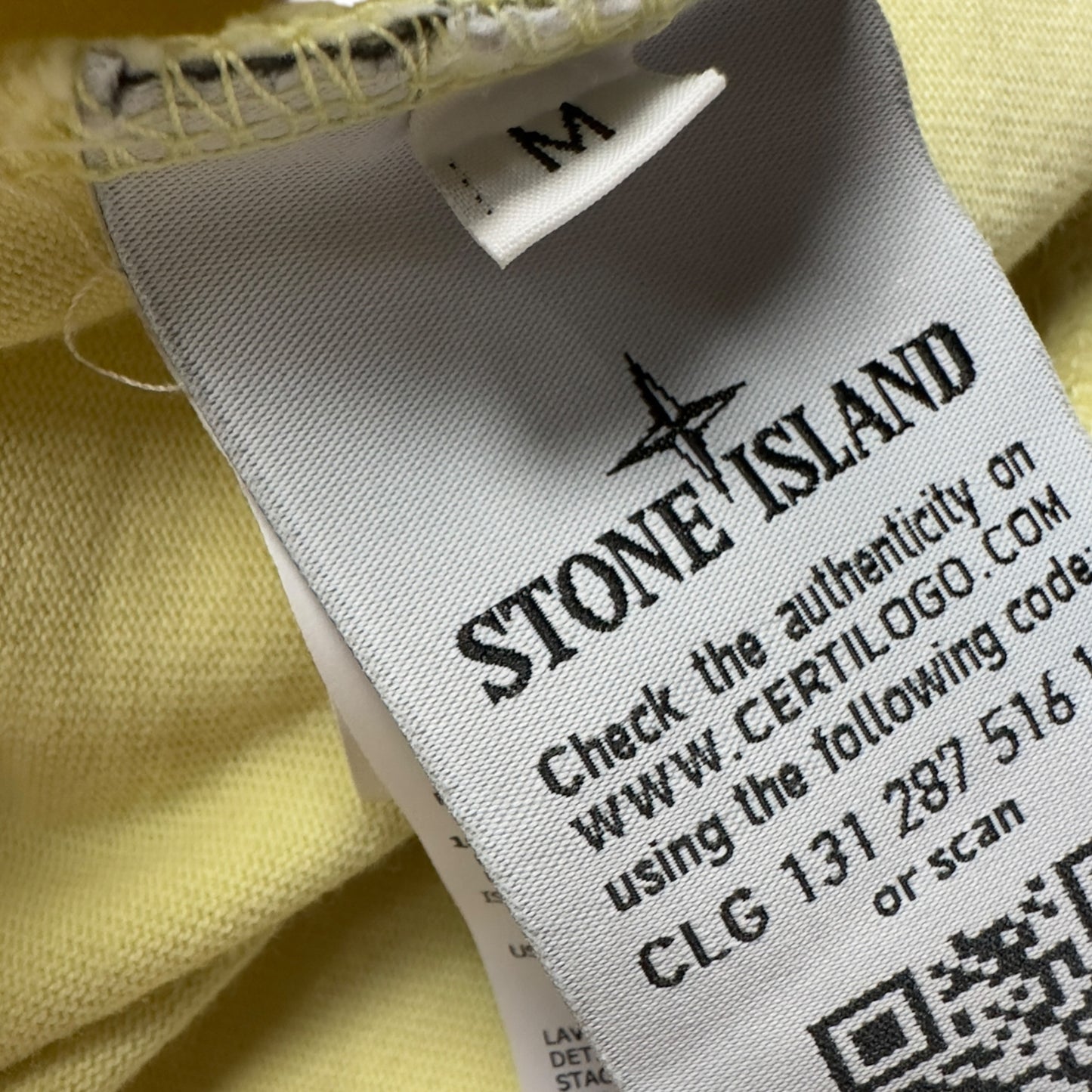 S/S 19 Stone Island Lightweight Crewneck Sweater - Yellow