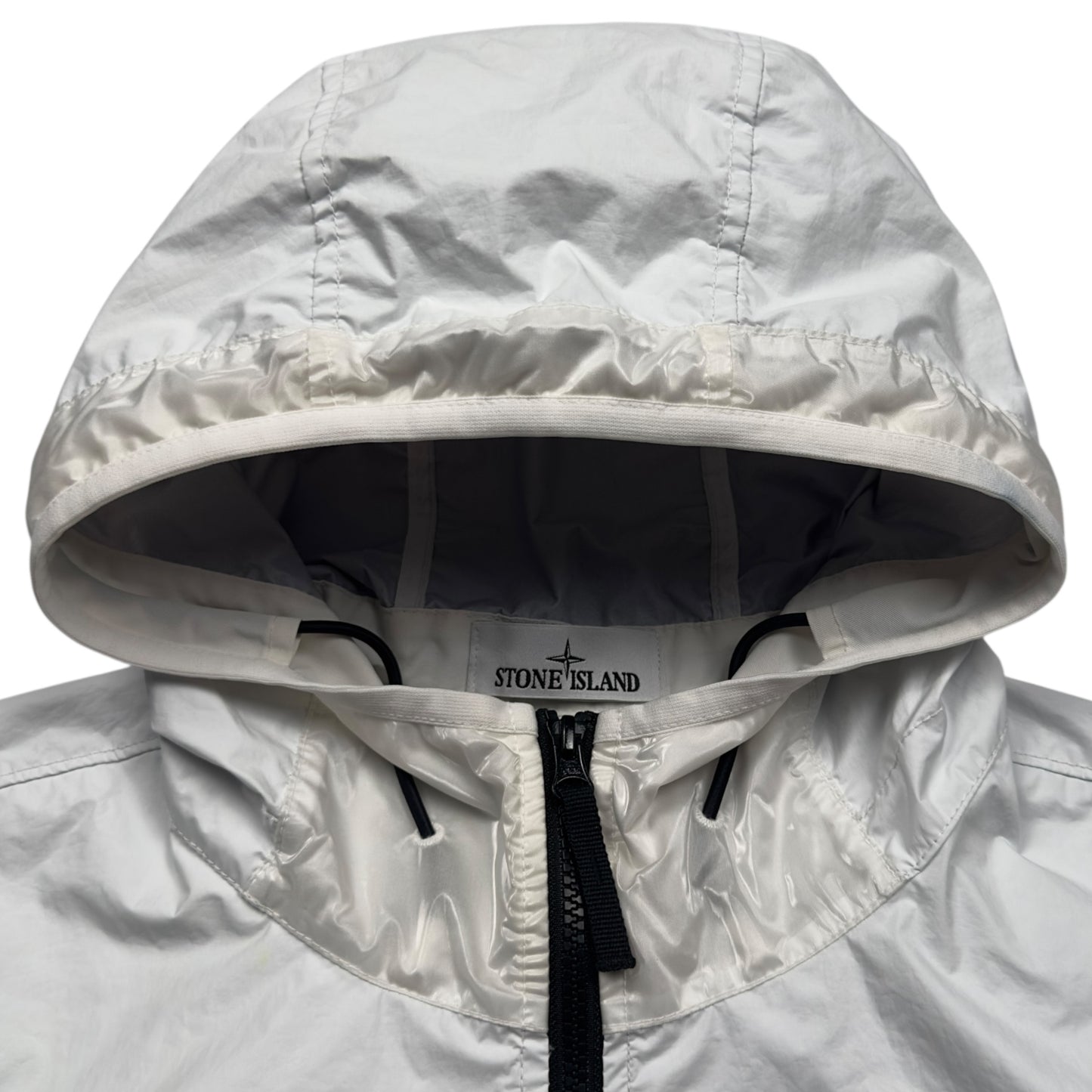 S/S 23 Stone Island Membrana 3L TC Jacket - White