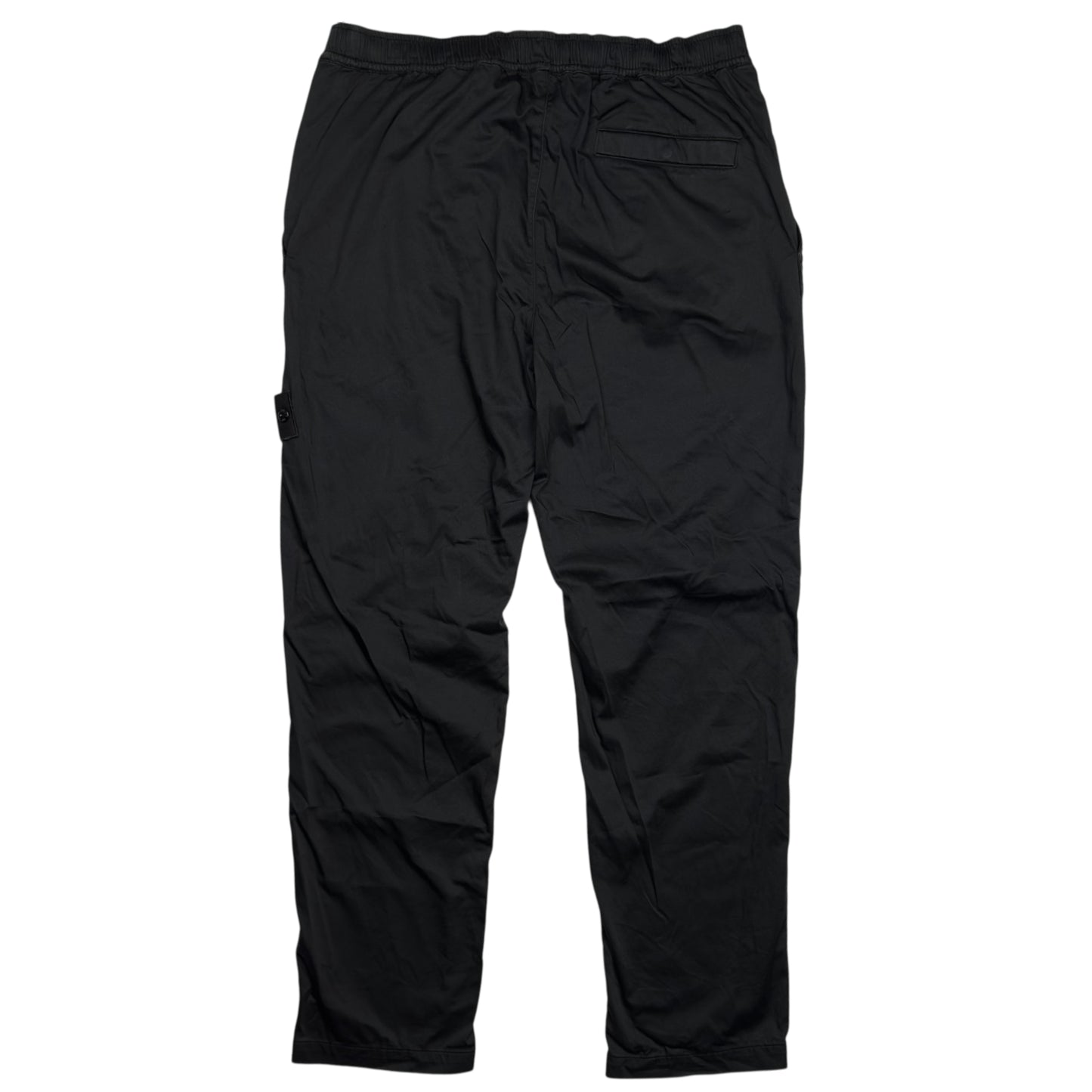 S/S 22 Stone Island Ghost Cargo Trousers - Black
