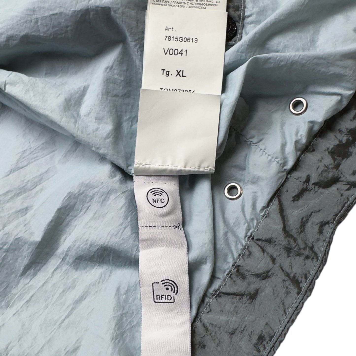 S/S 23 Stone Island Nylon Metal Watro ECONYL Vest - Light Blue