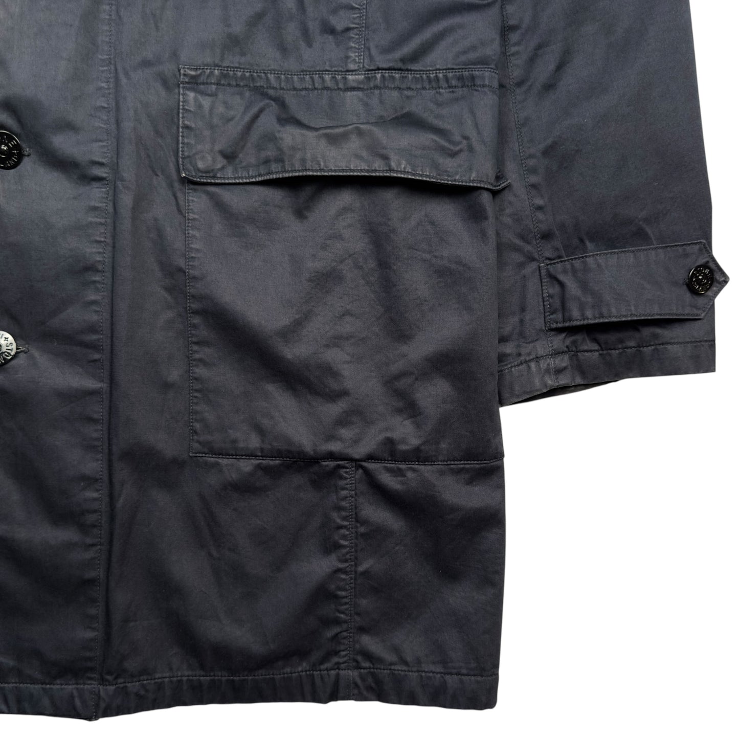 S/S 09 Stone Island Trench Coat - Navy