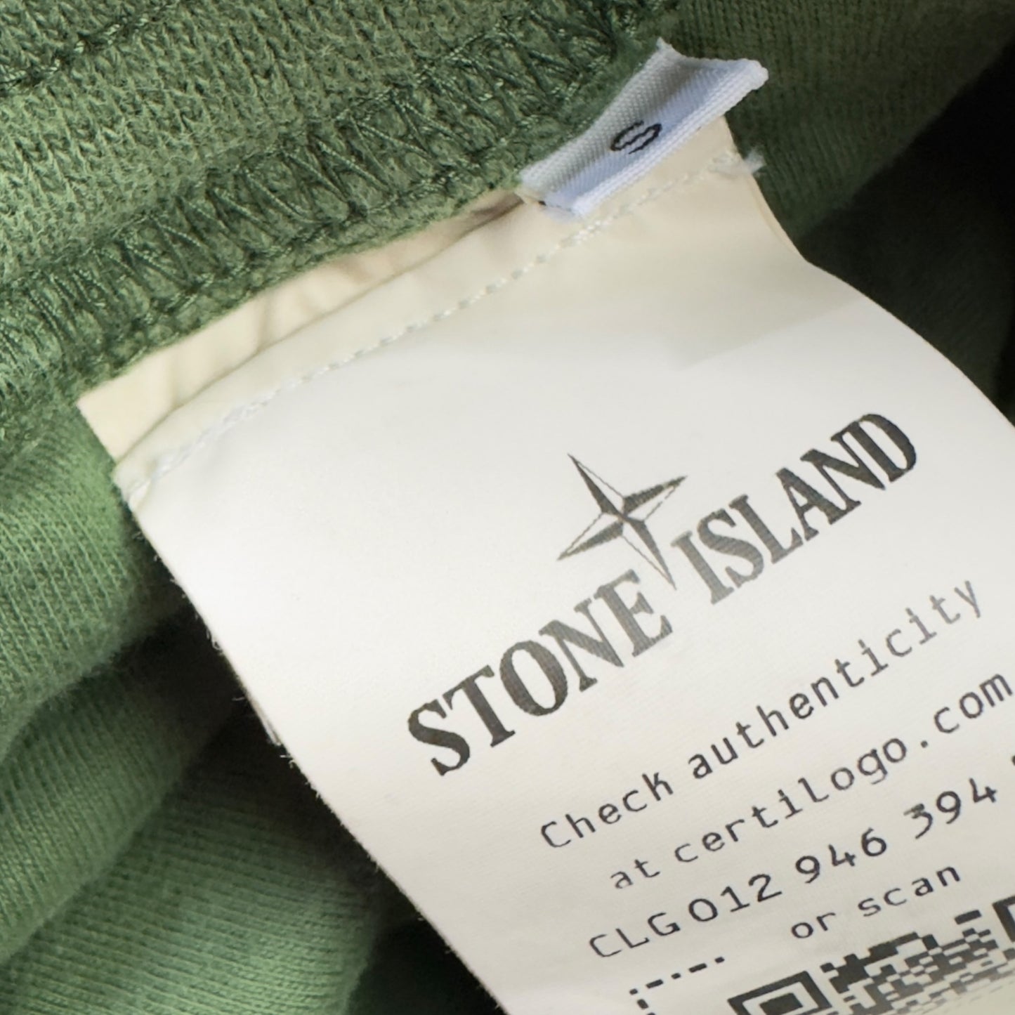 A/W 22 Stone Island Brushed Cotton Sweat Shorts - Green