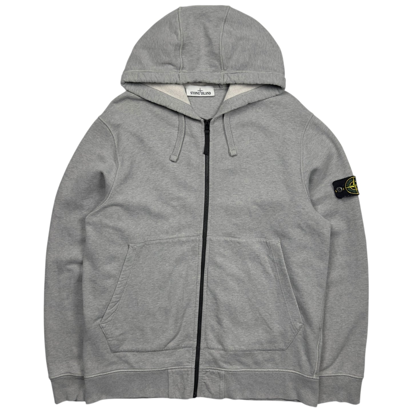 A/W 20 Stone Island Full Zip Hoodie - Grey