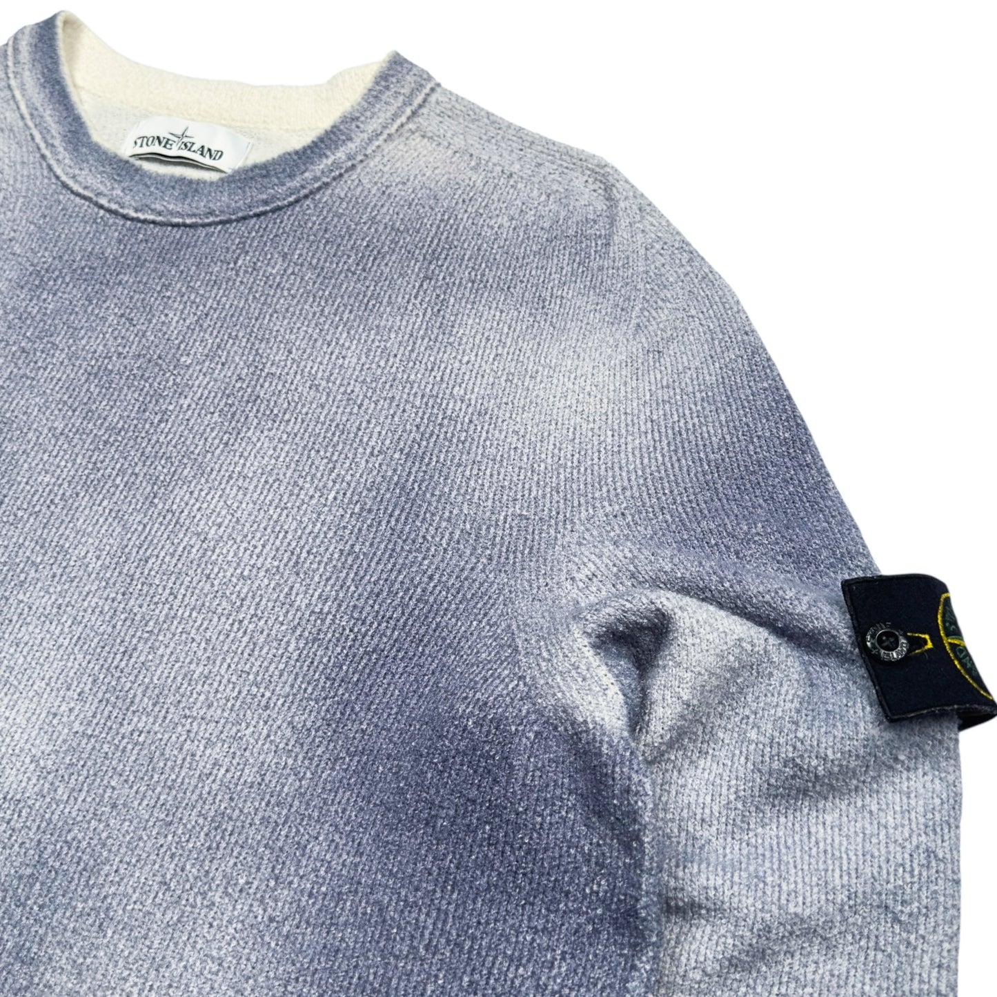 S/S 20 Stone Island Hand Spayed Knitted Sweater
