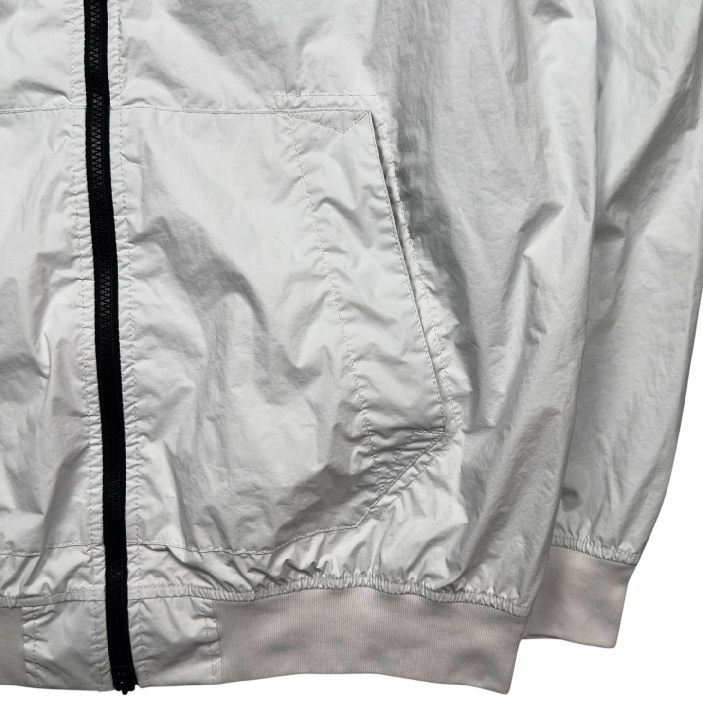 S/S 23 Stone Island Membrana 3L TC Jacket - White