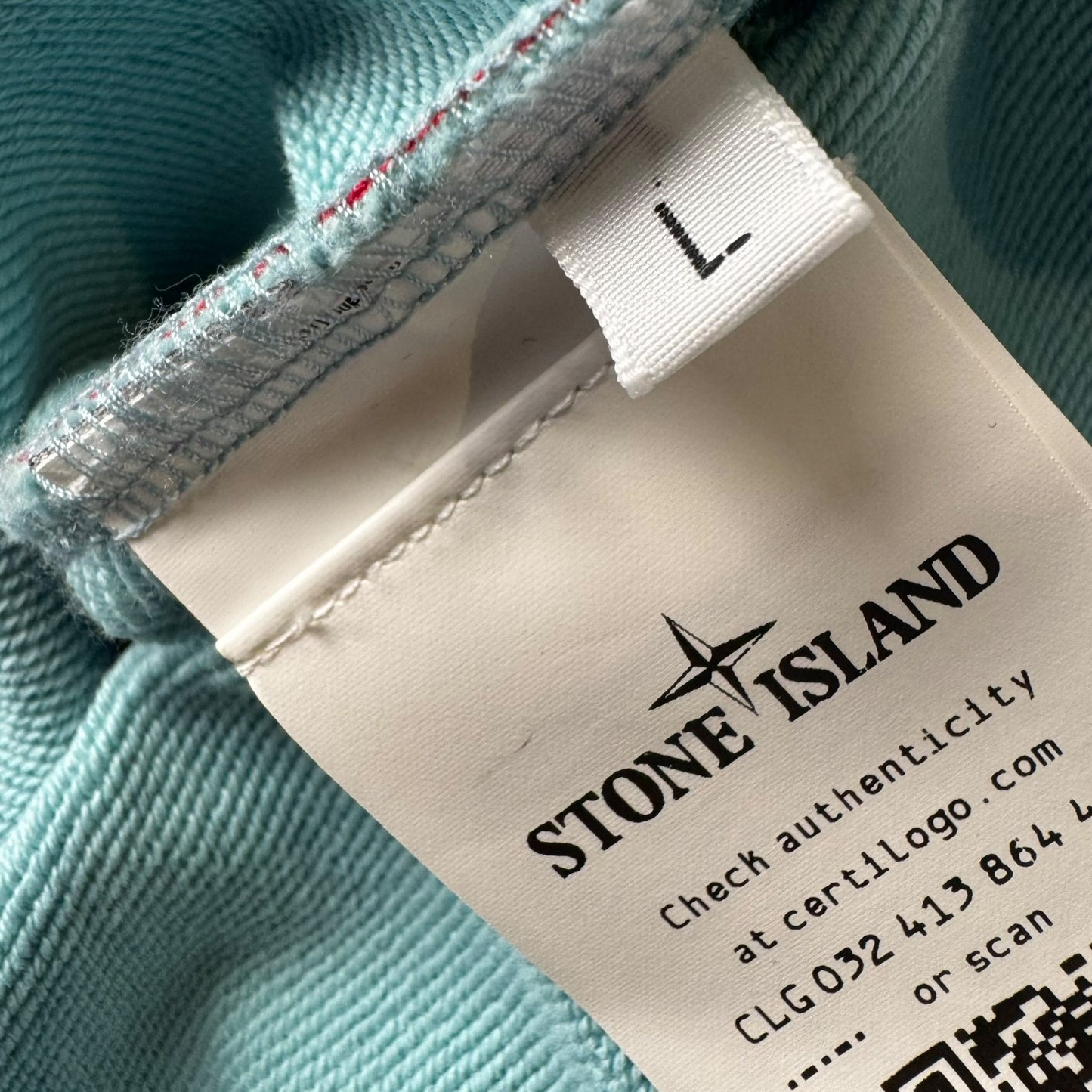S/S 22 Stone Island 'Mosaic Five' Print Sweater