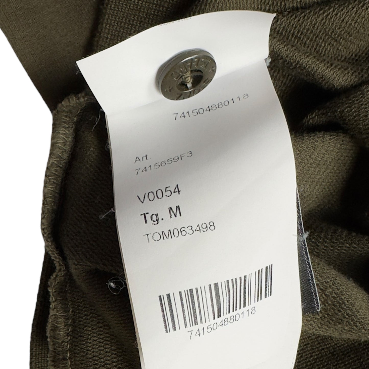 S/S 21 Stone Island Khaki Ghost Crewneck Sweater