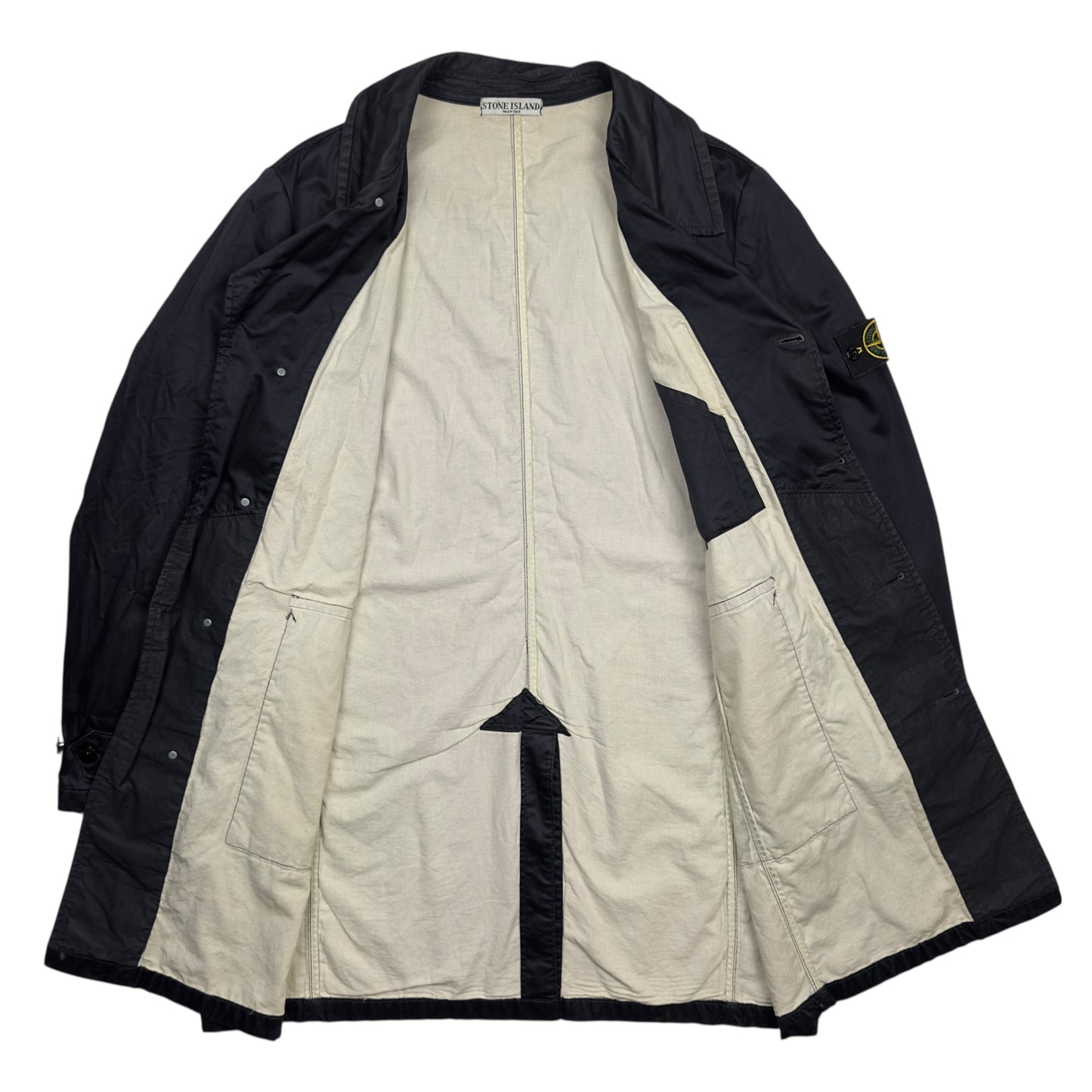 S/S 09 Stone Island Trench Coat - Navy