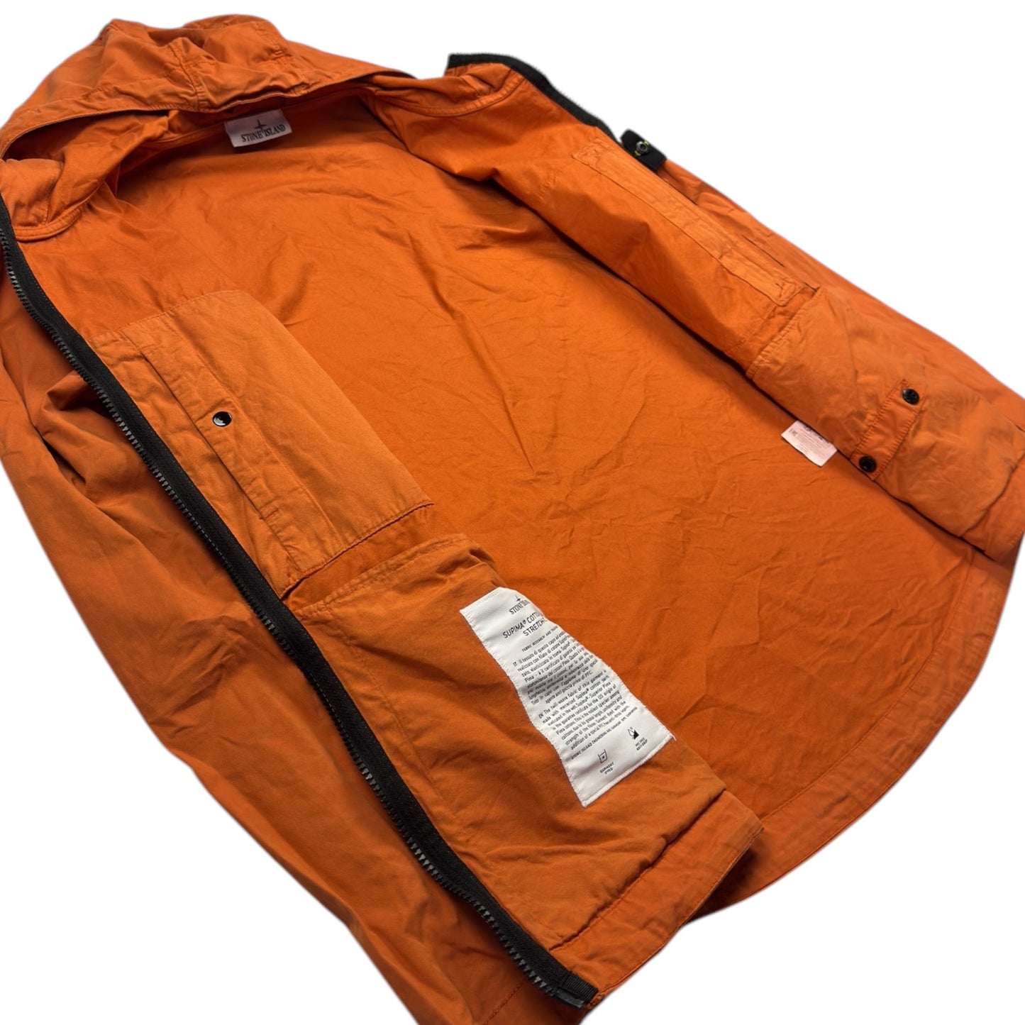 S/S 23 Stone Island Supima Cotton Twill Stretch-TC - Orange