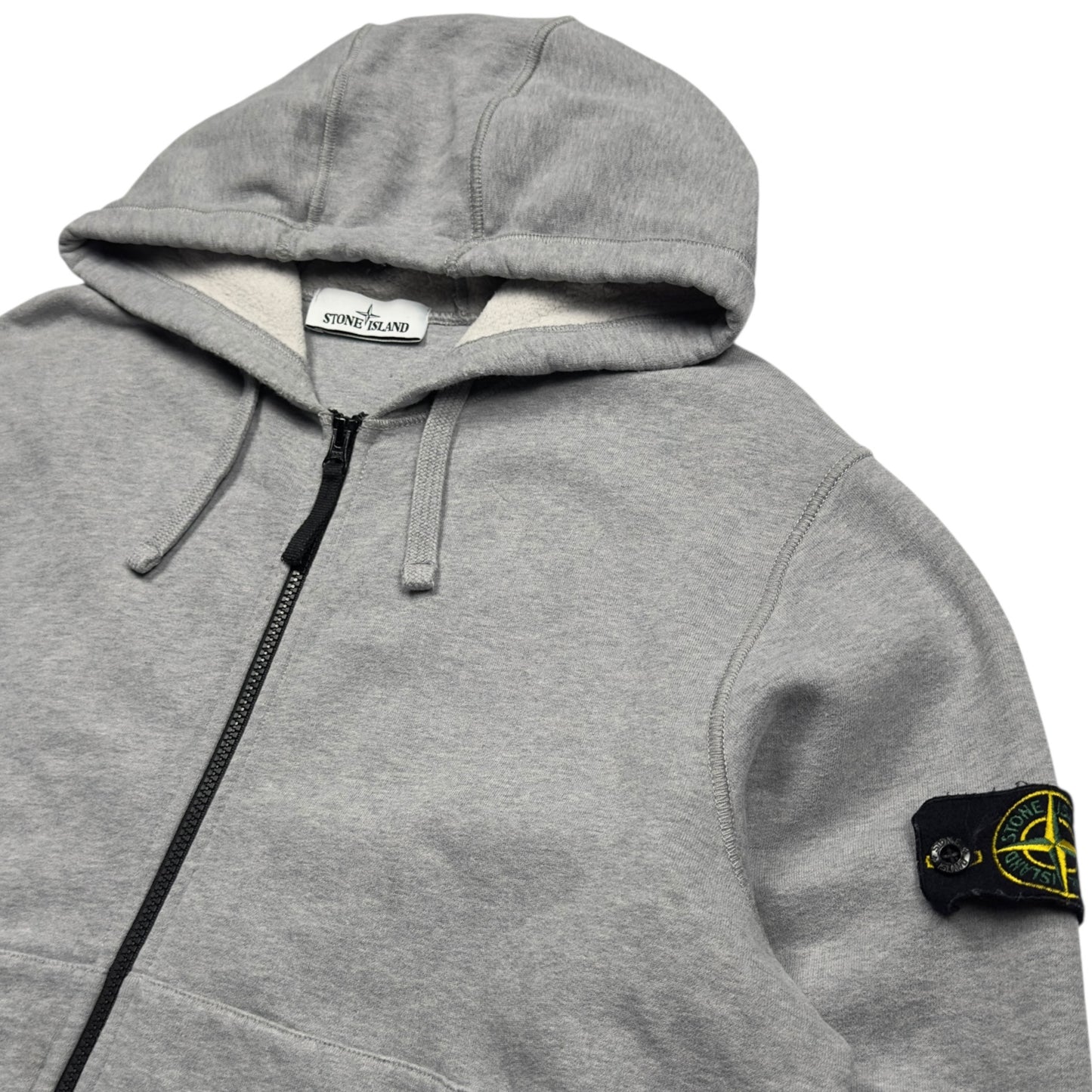 A/W 20 Stone Island Full Zip Hoodie - Grey