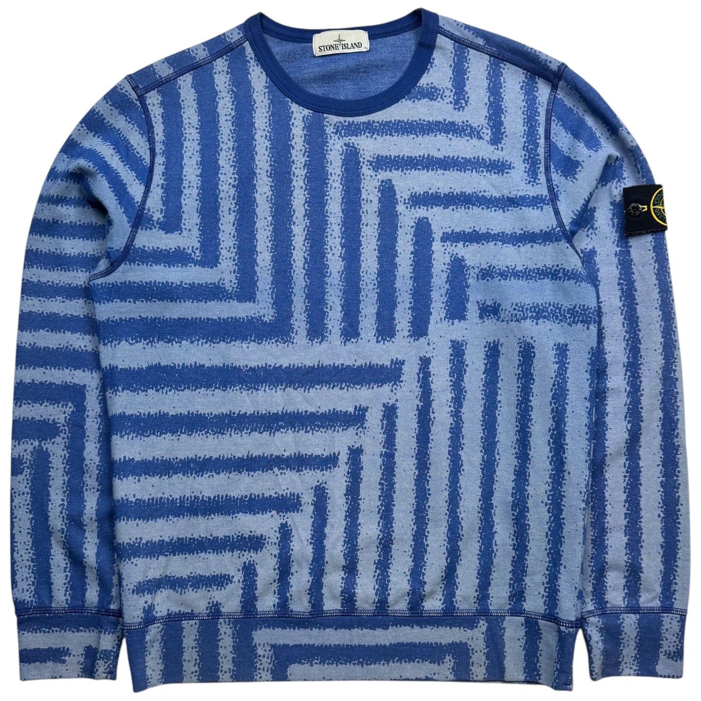 S/S 14 Stone Island Maze Camo Crewneck Sweater