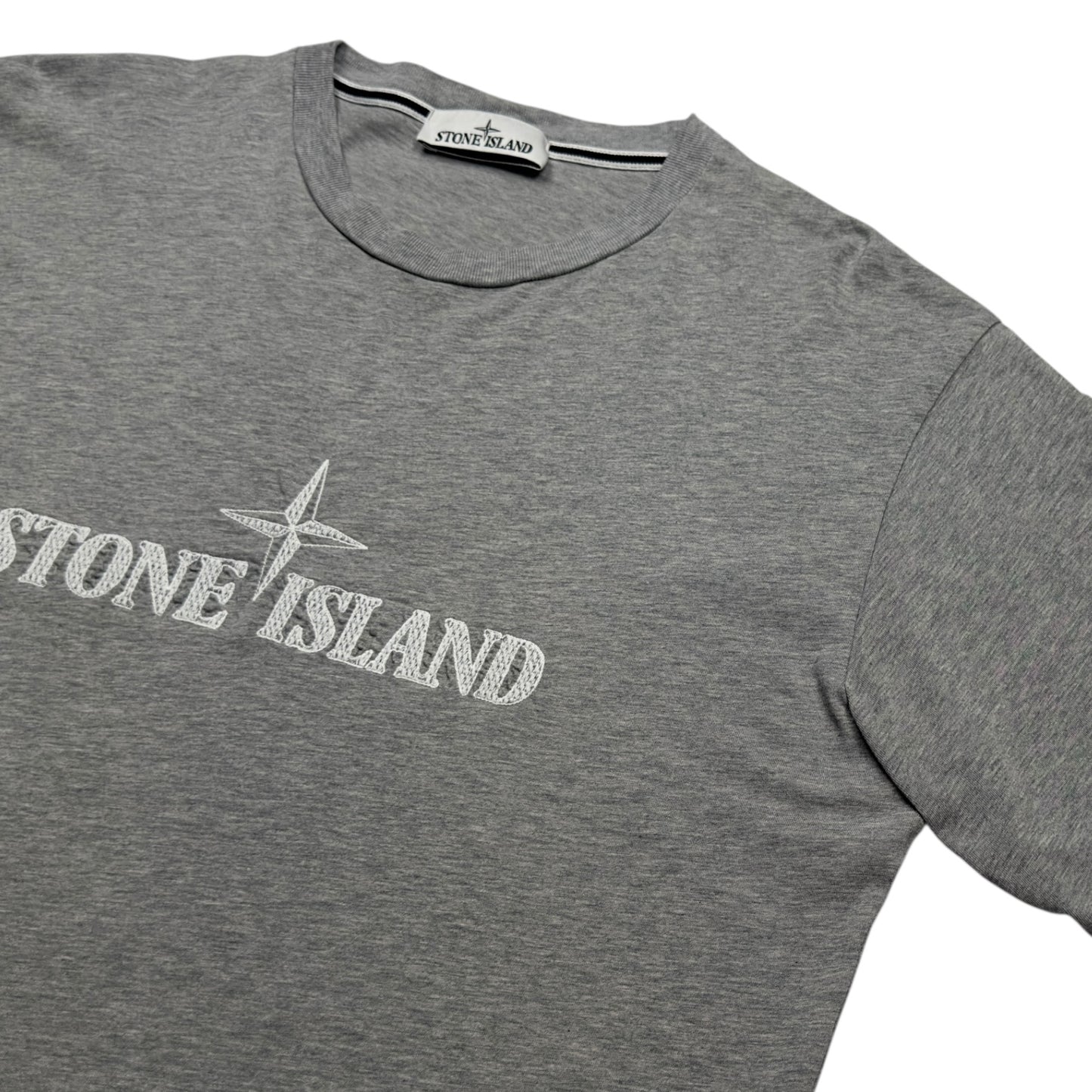 S/S 23 Stone Island 'Stitches Two' Embroidery T-Shirt