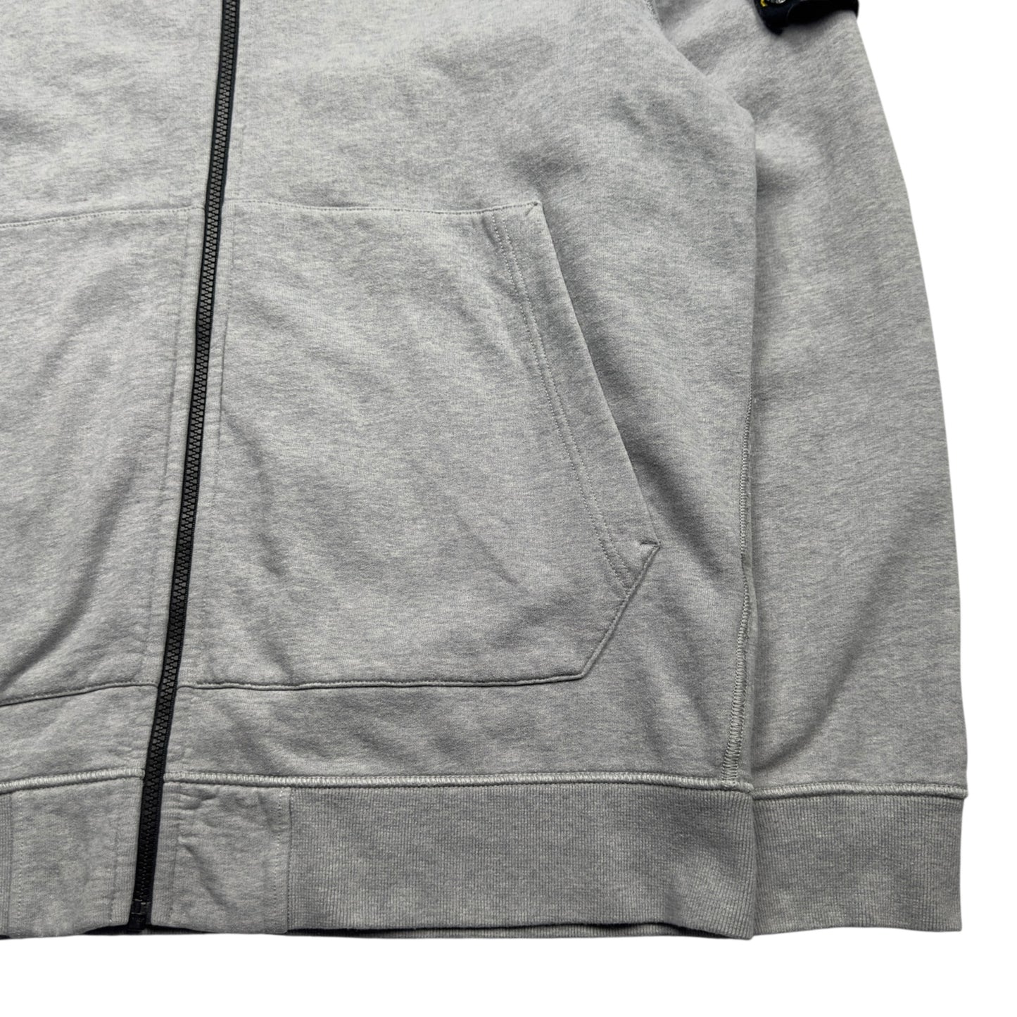 A/W 20 Stone Island Full Zip Hoodie - Grey