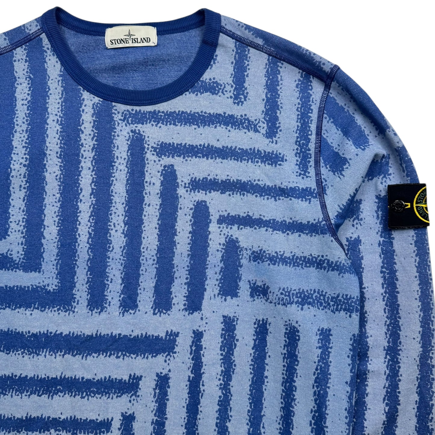 S/S 14 Stone Island Maze Camo Crewneck Sweater