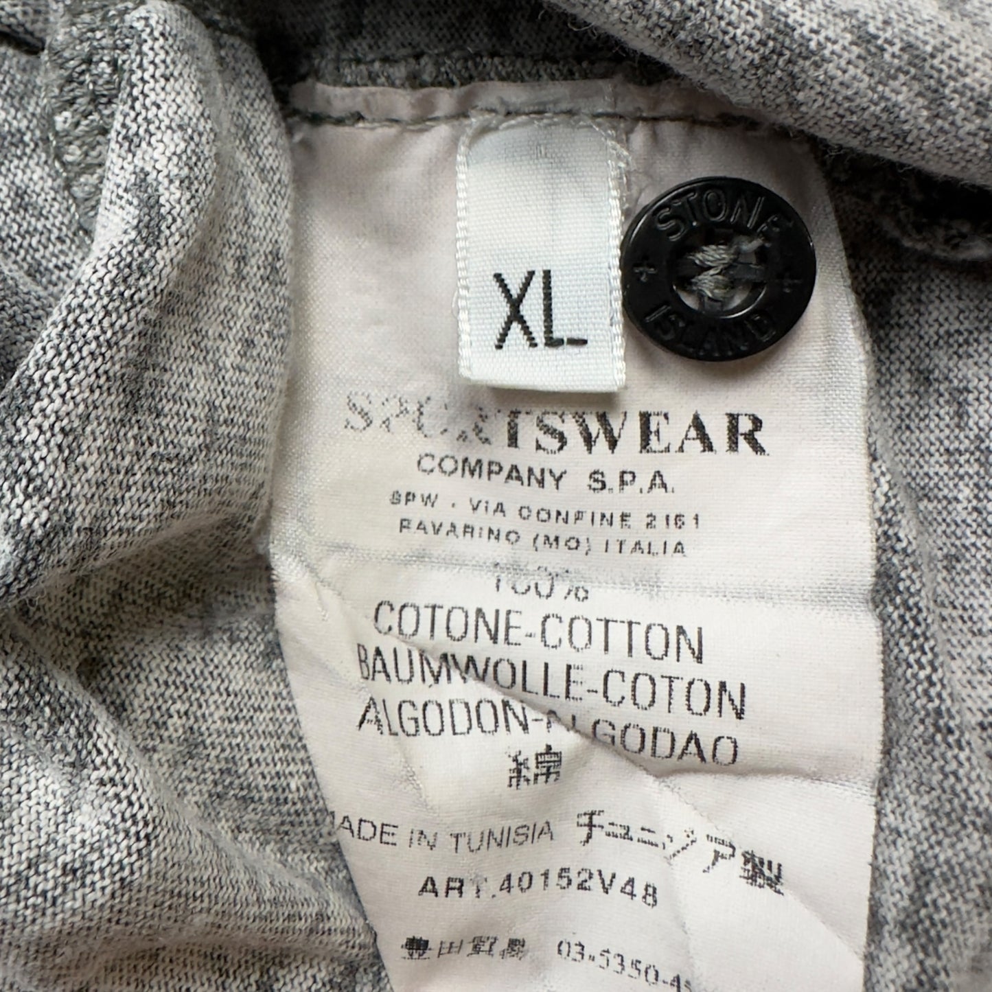 S/S 04 Stone Island Vintage Polo Shirt