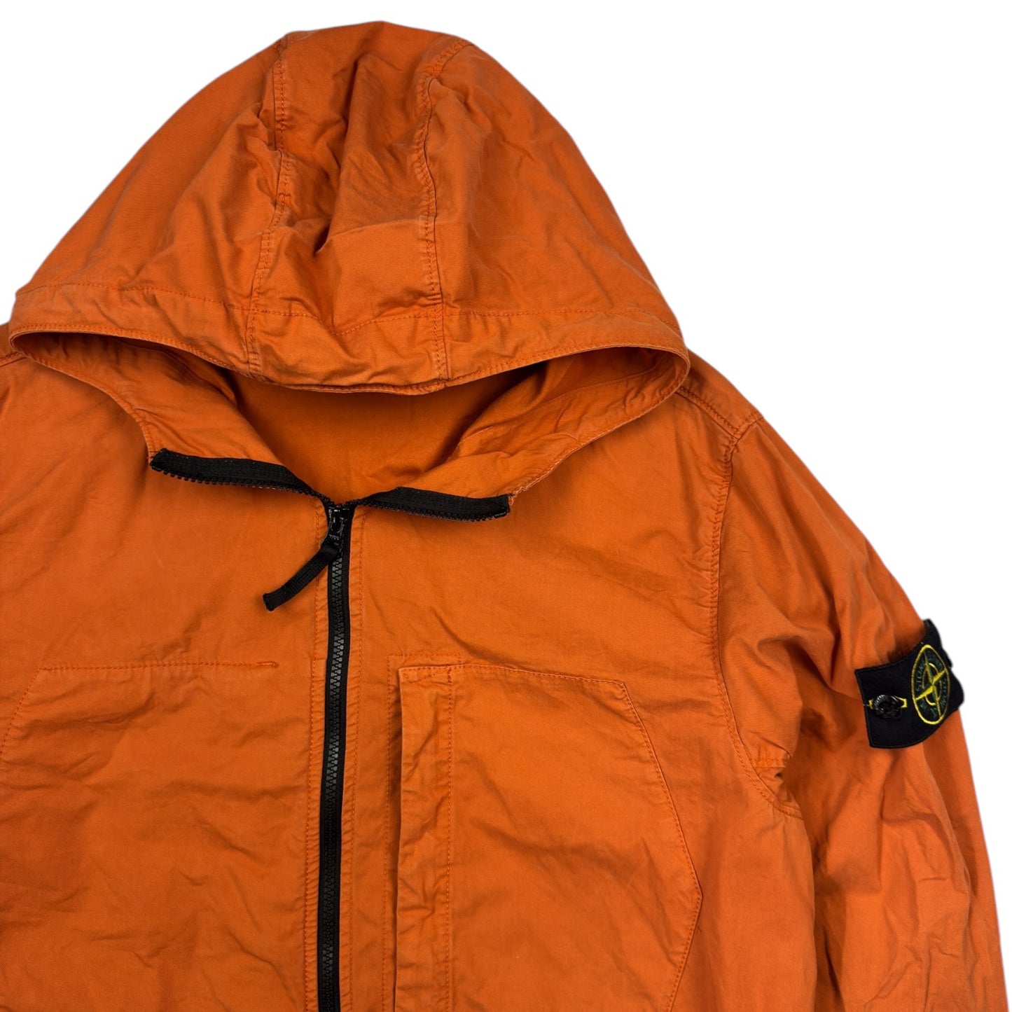 S/S 23 Stone Island Supima Cotton Twill Stretch-TC - Orange