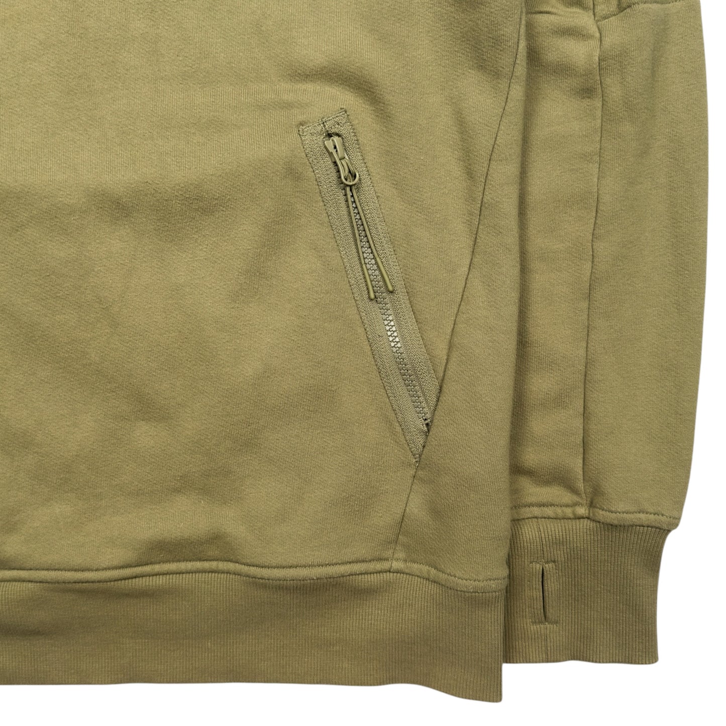 C.P. Company Quarter Zip Sweater - Tan