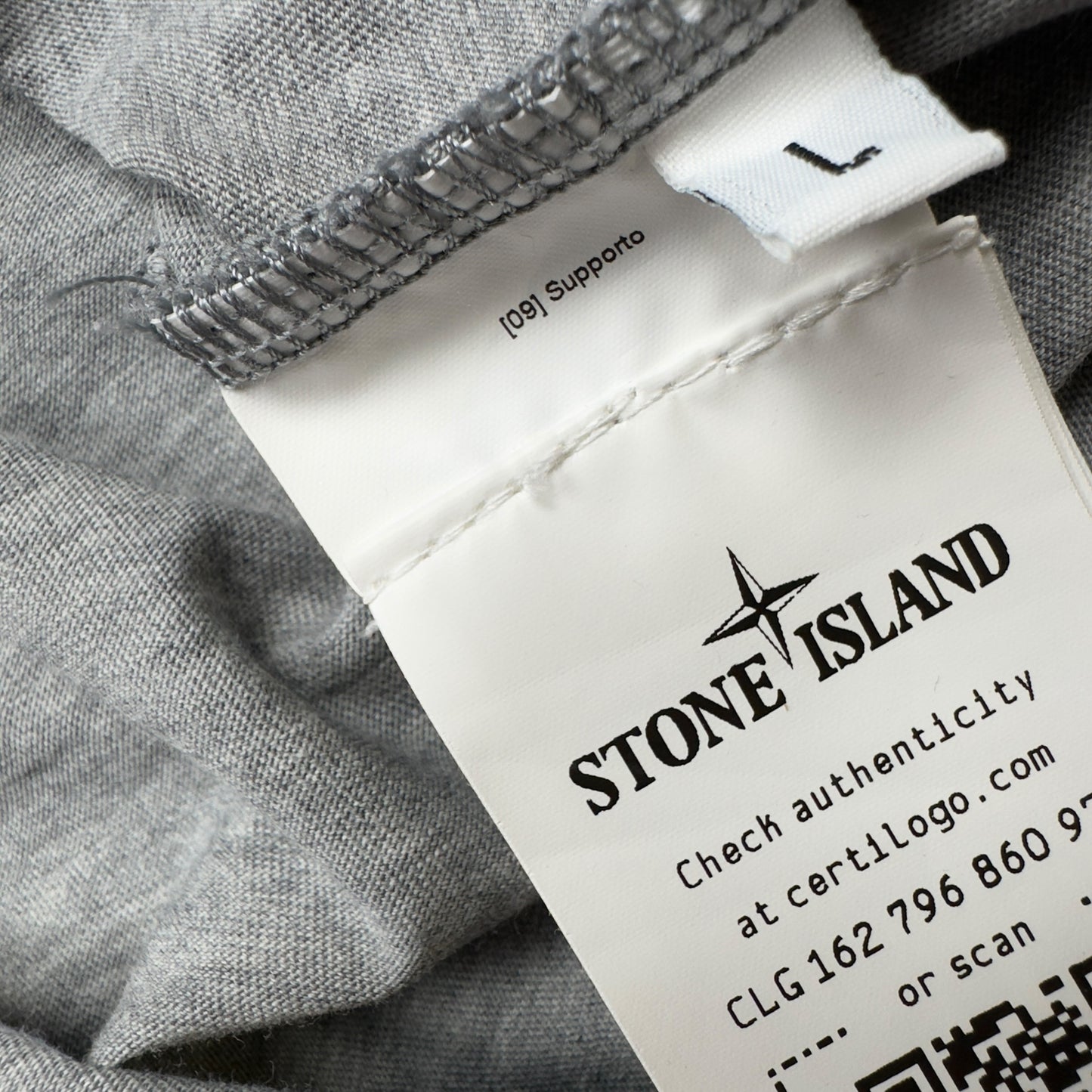 S/S 23 Stone Island 'Stitches Two' Embroidery T-Shirt