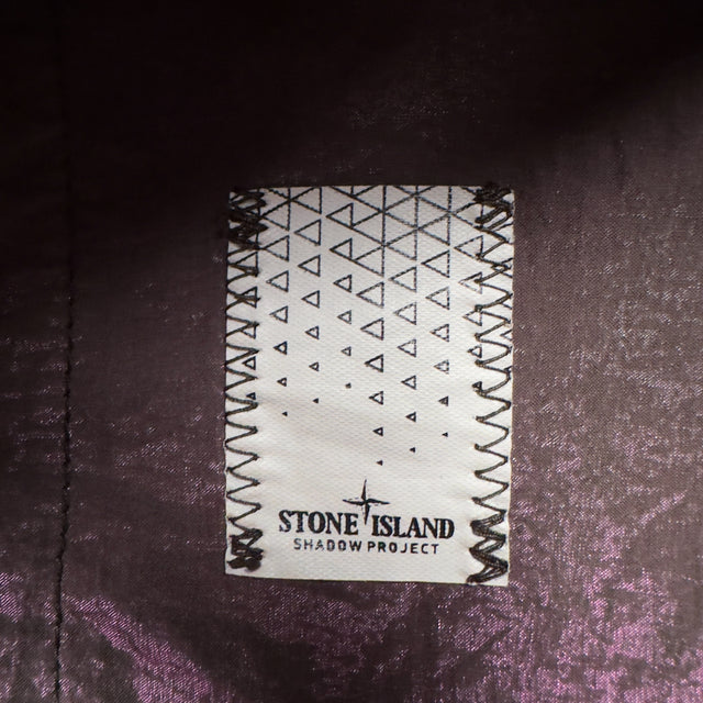 S/S 17 Stone Island Shadow Project Cotton Metal Weft Overshirt
