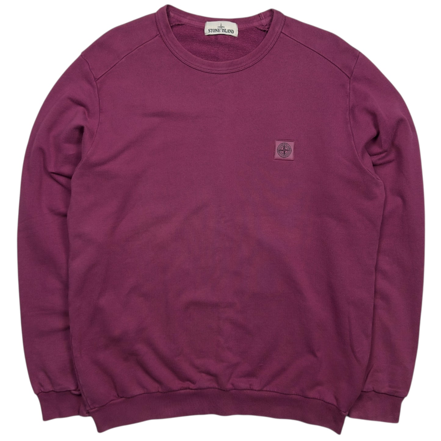 S/S 15 Stone Island Patch Sweater - Purple