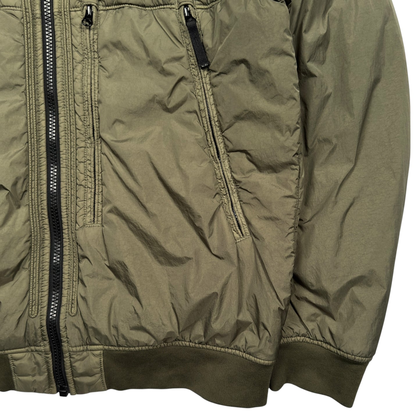 A/W 19 Stone Island Crinkle Reps NY Jacket - Khaki
