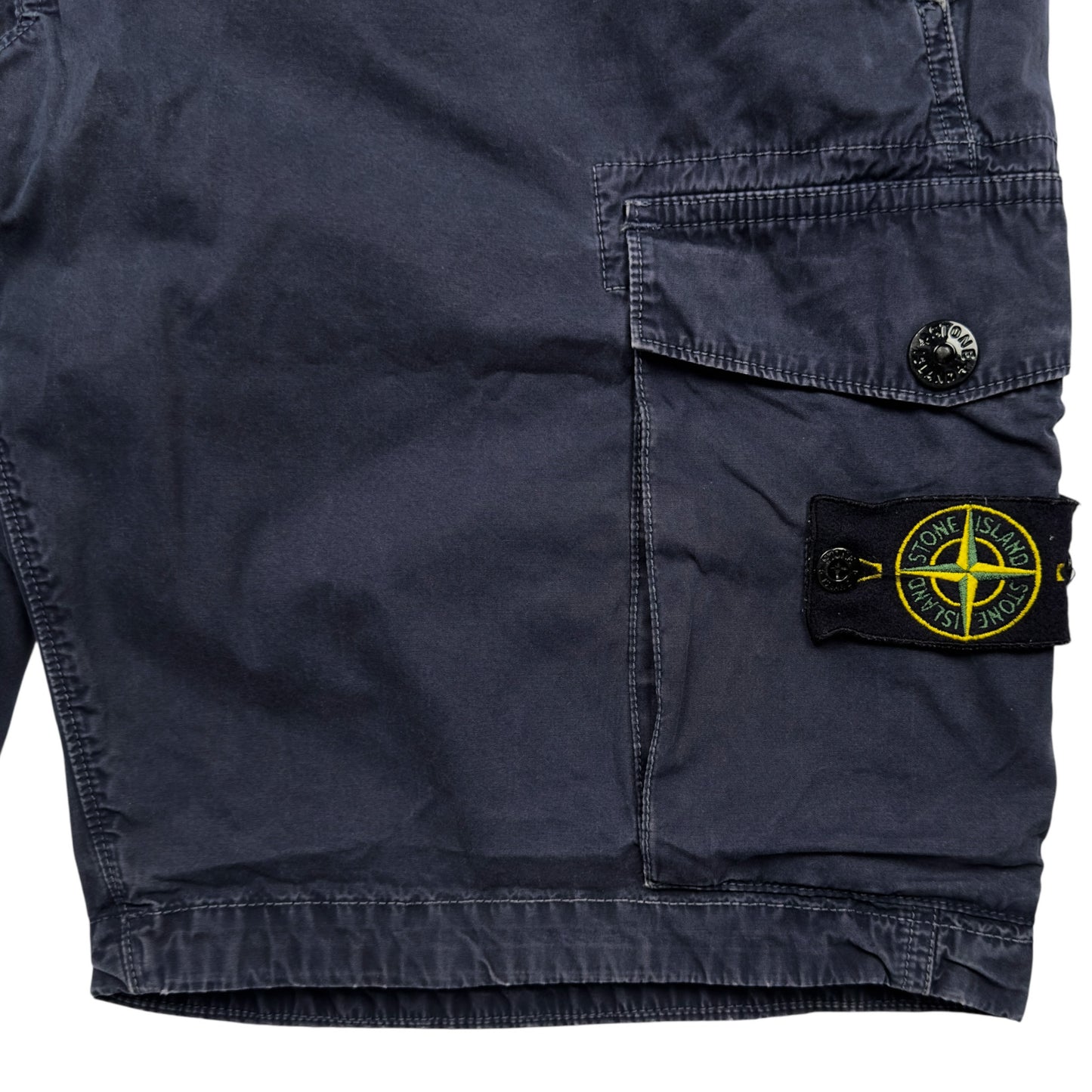S/S 17 Stone Island Cargo Shorts - Navy