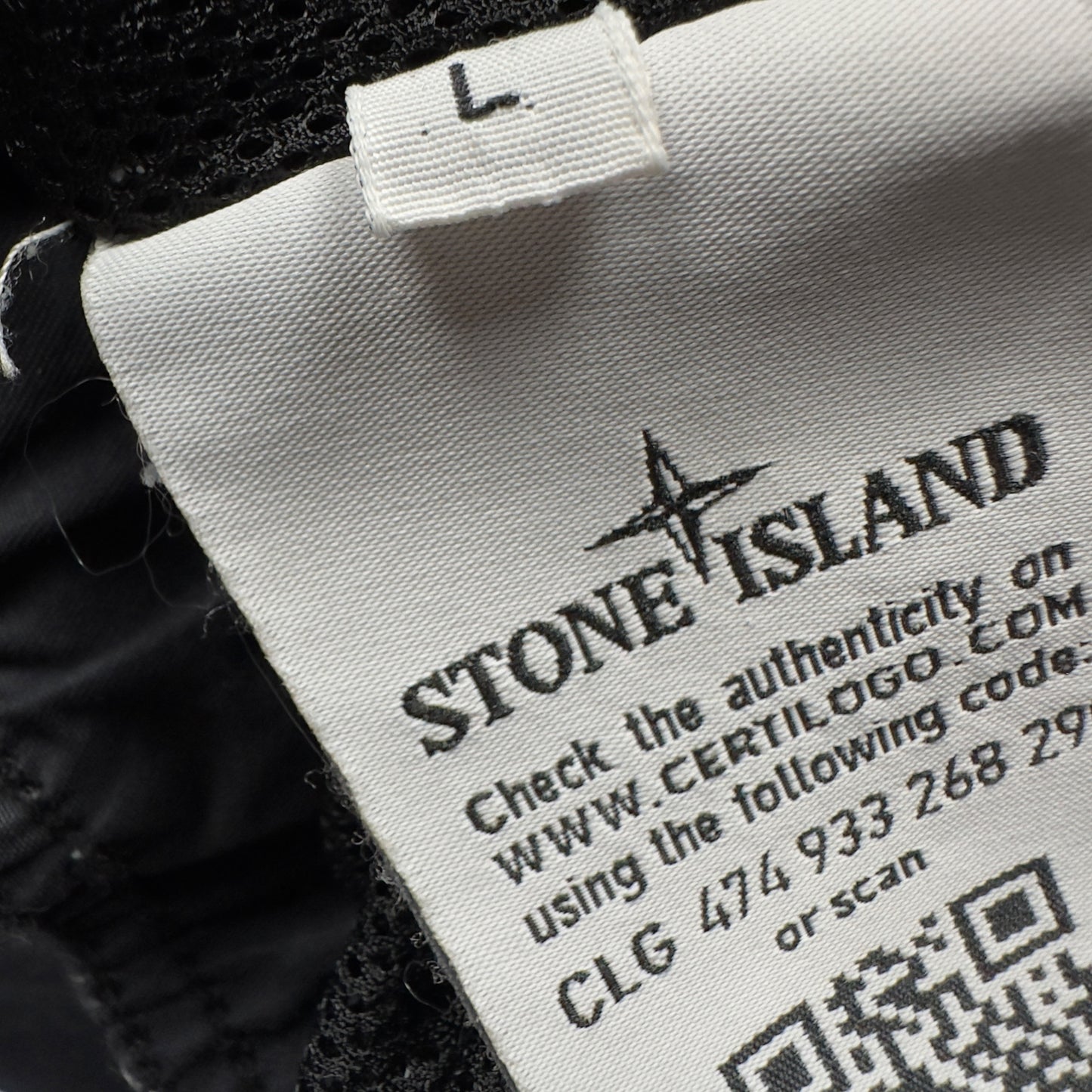 S/S 21 Stone Island Marina Swim Shorts - Black
