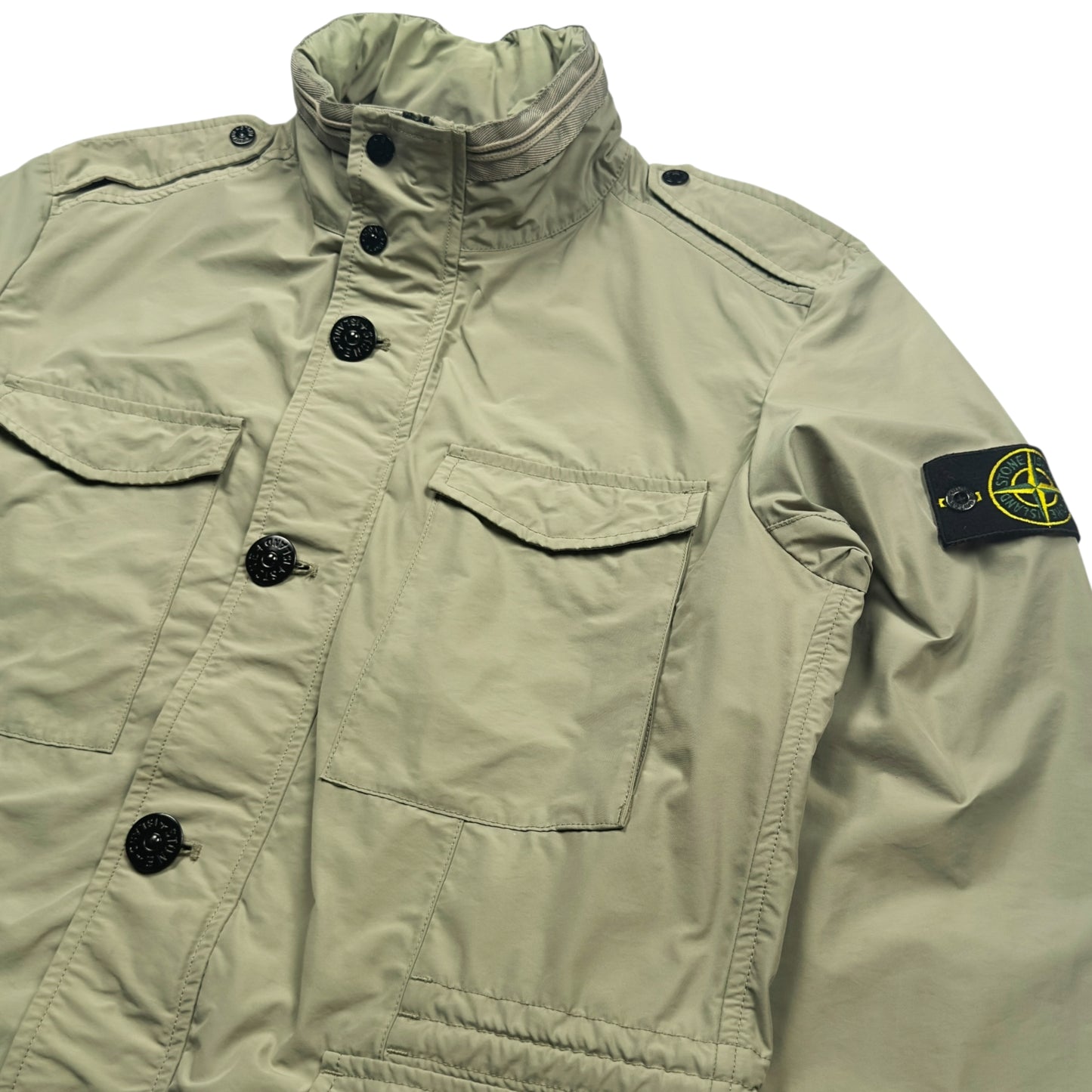 S/S 15 Stone Island Micro Reps Field Jacket - Green