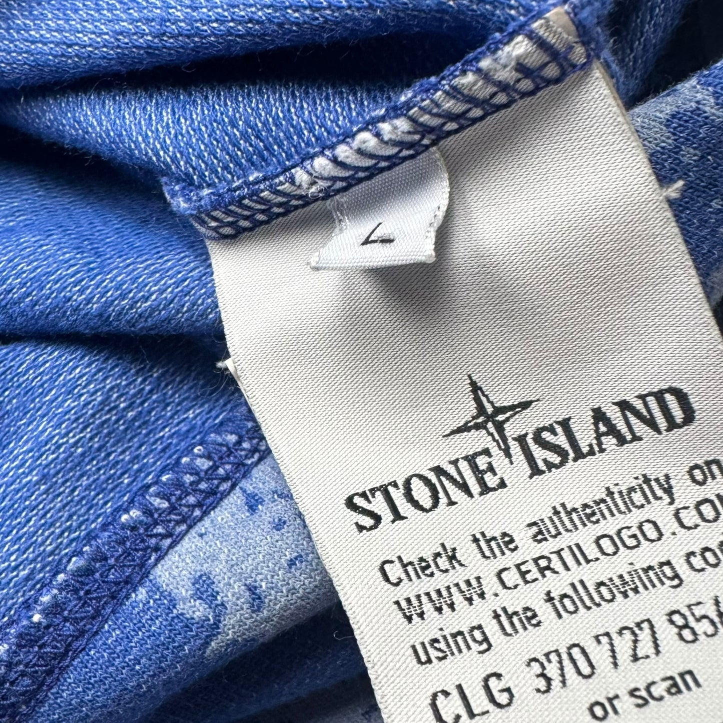 S/S 14 Stone Island Maze Camo Crewneck Sweater