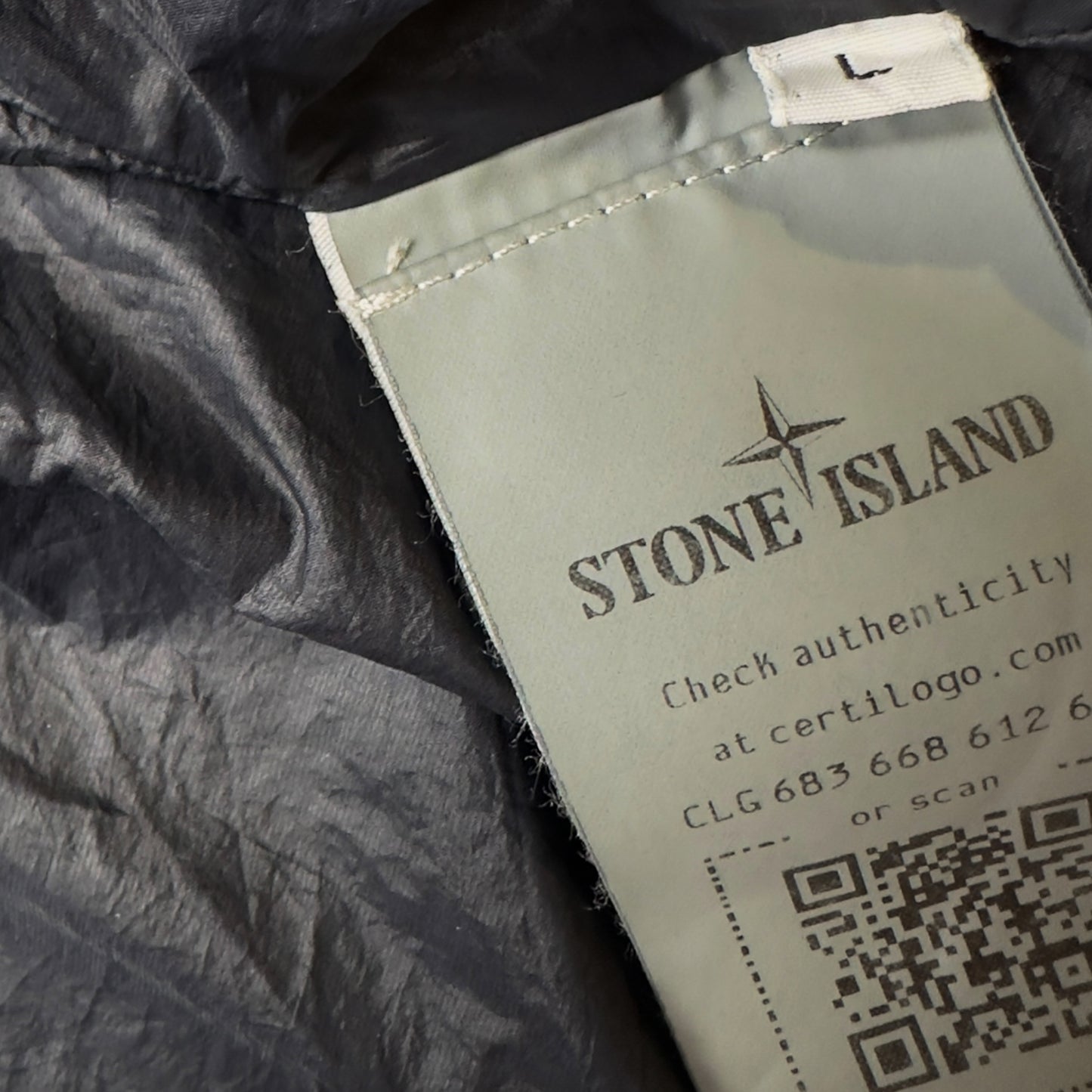 S/S 23 Stone Island Nylon Metal Watro ECONYL Vest - Black