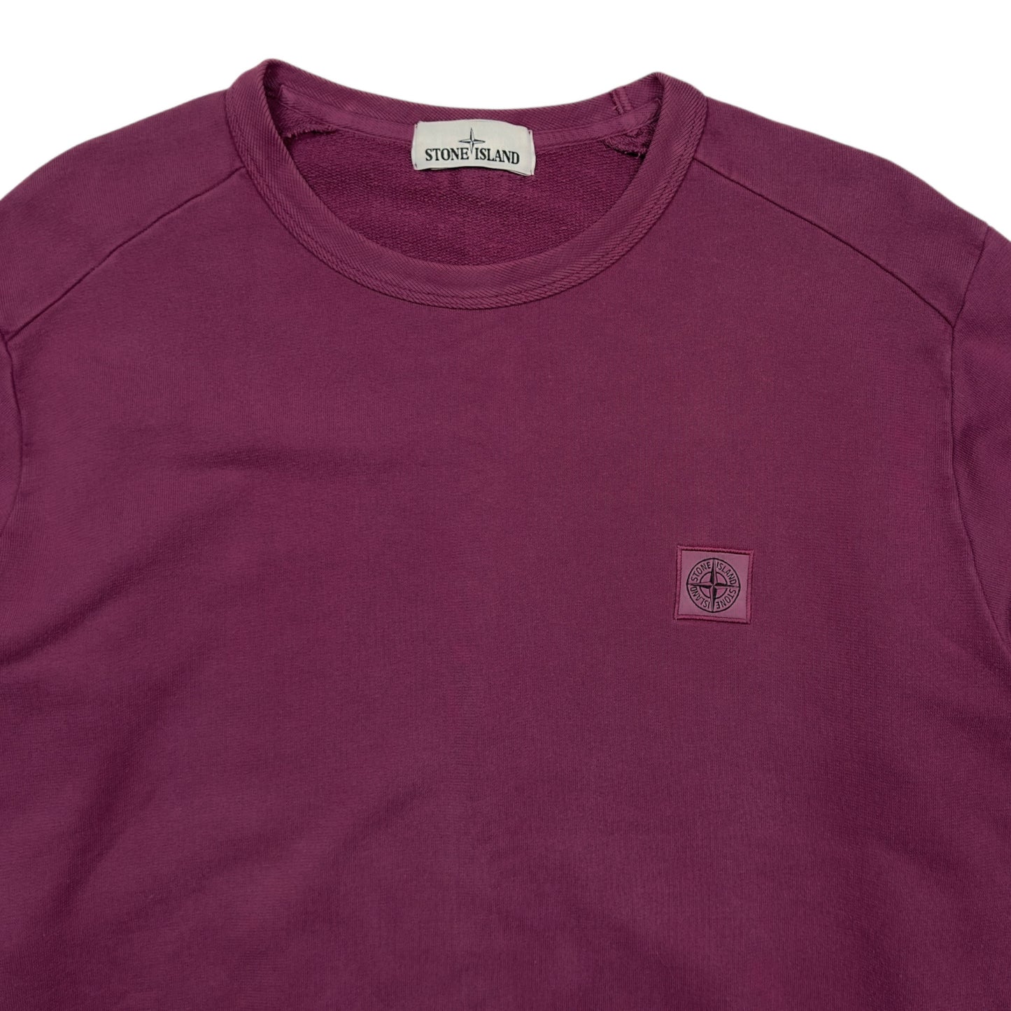 S/S 15 Stone Island Patch Sweater - Purple