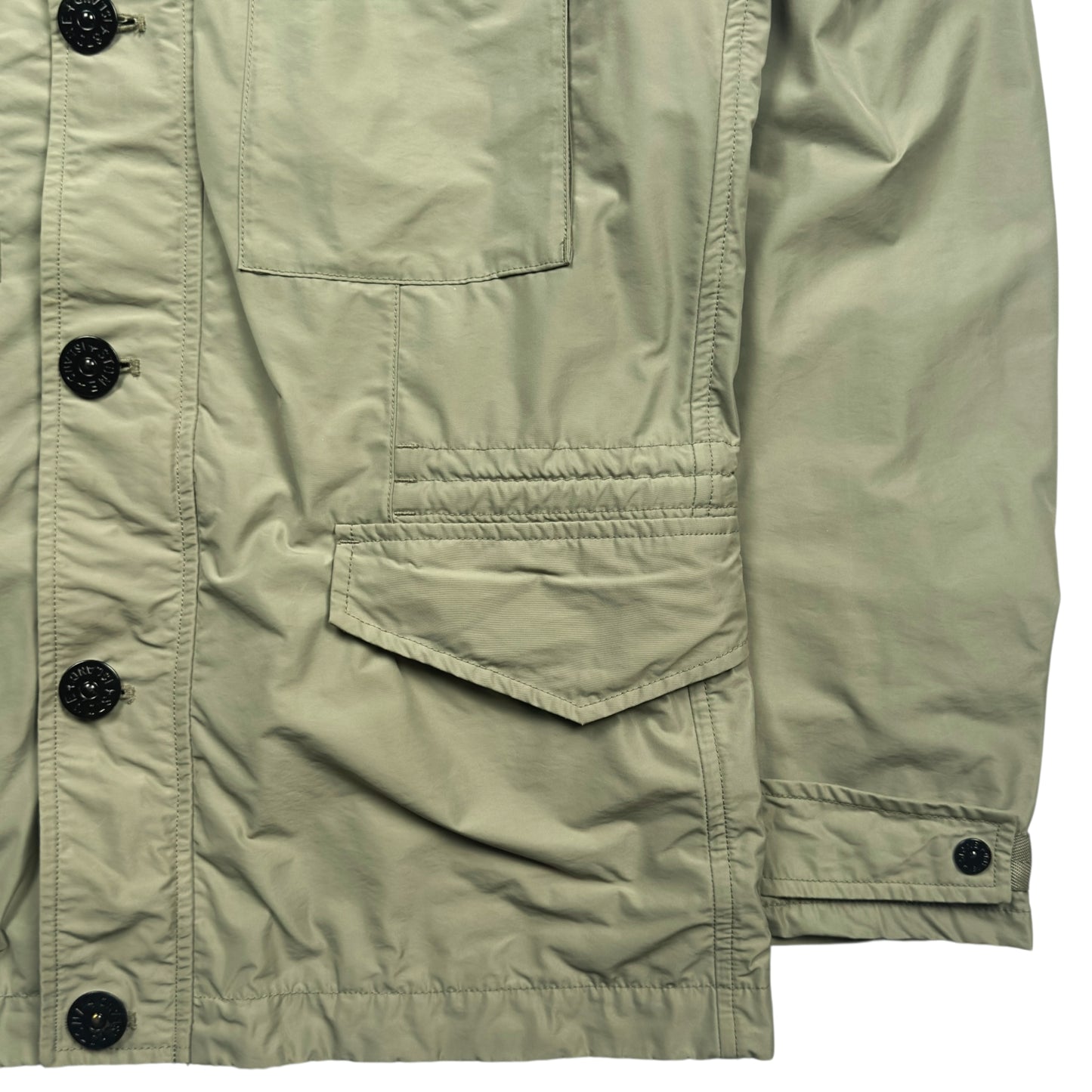 S/S 15 Stone Island Micro Reps Field Jacket - Green