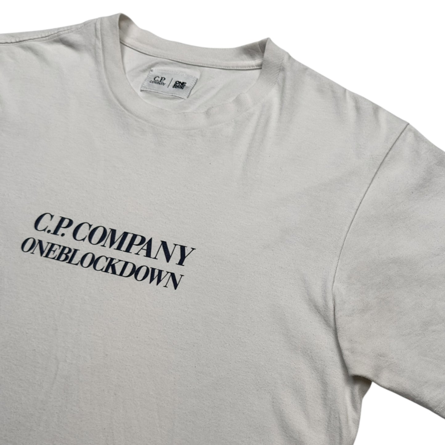 C.P. Company x One Block Down T-Shirt - Off White