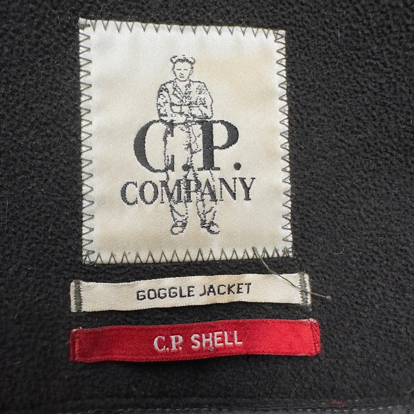 C.P. Company Soft Shell Goggle Jacket - Khaki