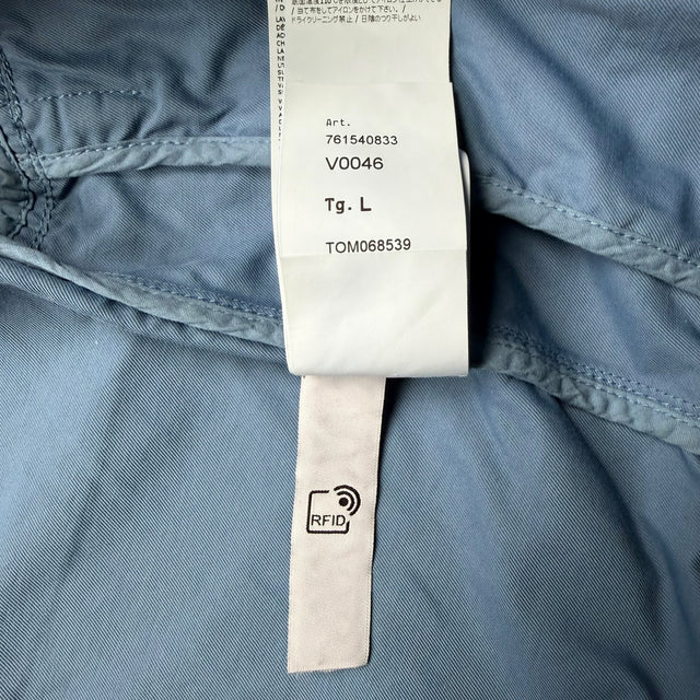 S/S 22 Stone Island Nylon Cotton Batavia 2/2 TC Jacket