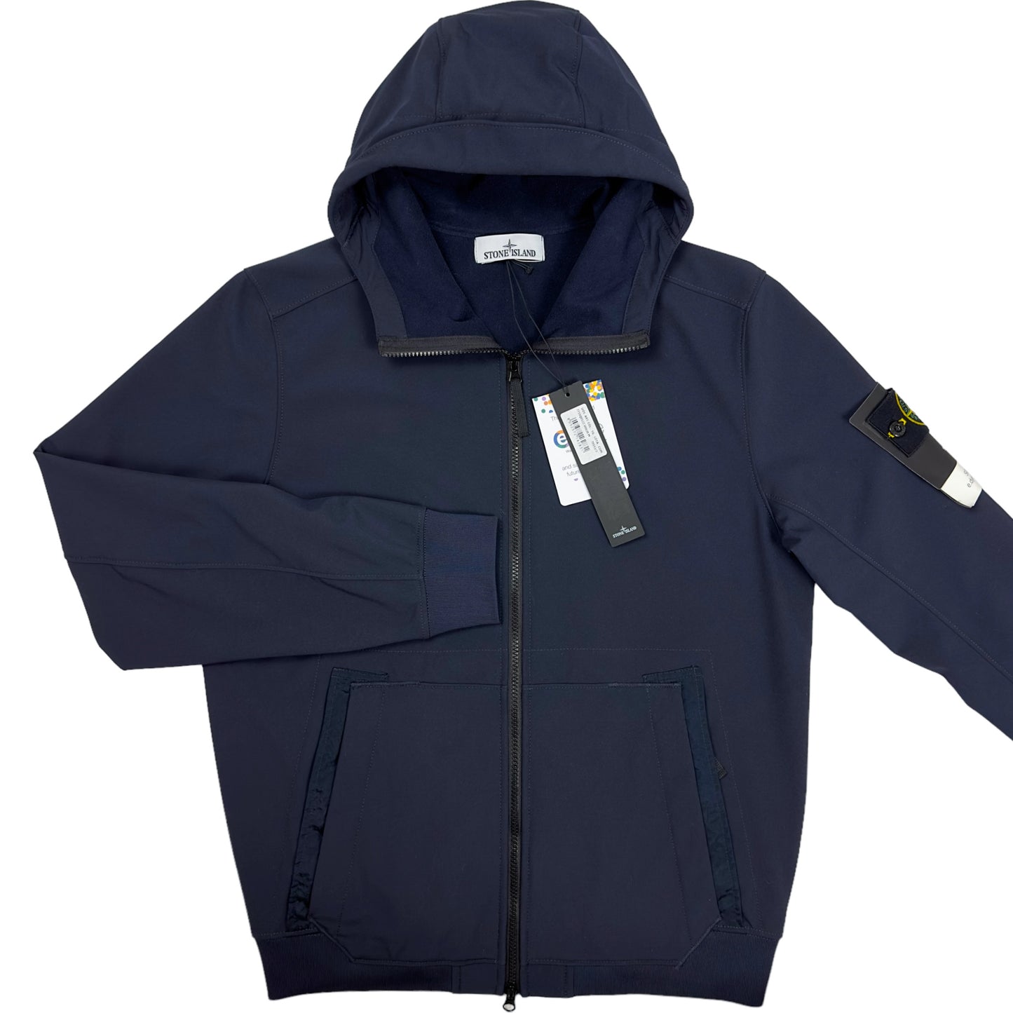 A/W 22 Stone Island Soft Shell R e.dye Jacket - Navy