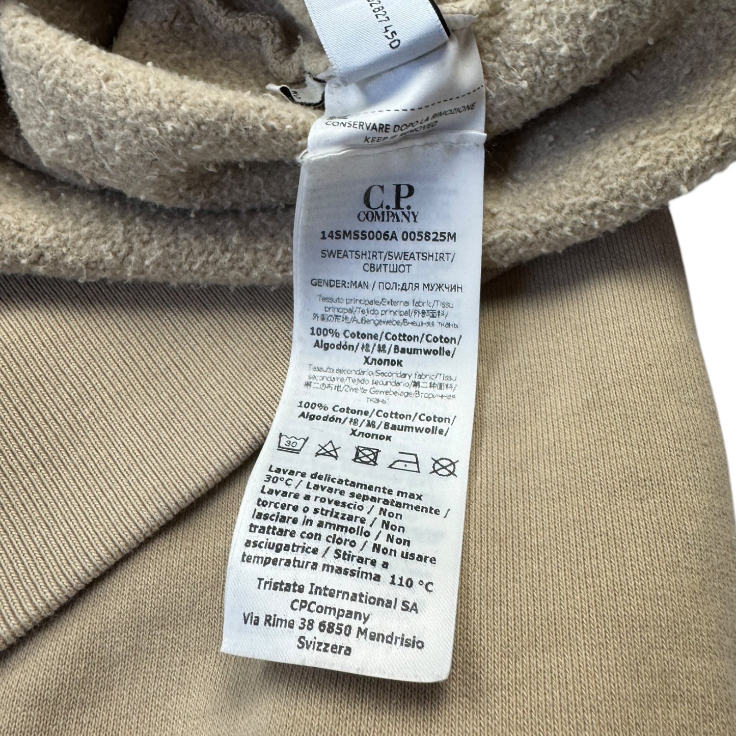 C.P. Company x Palace Over Dyed Crewneck Sweater