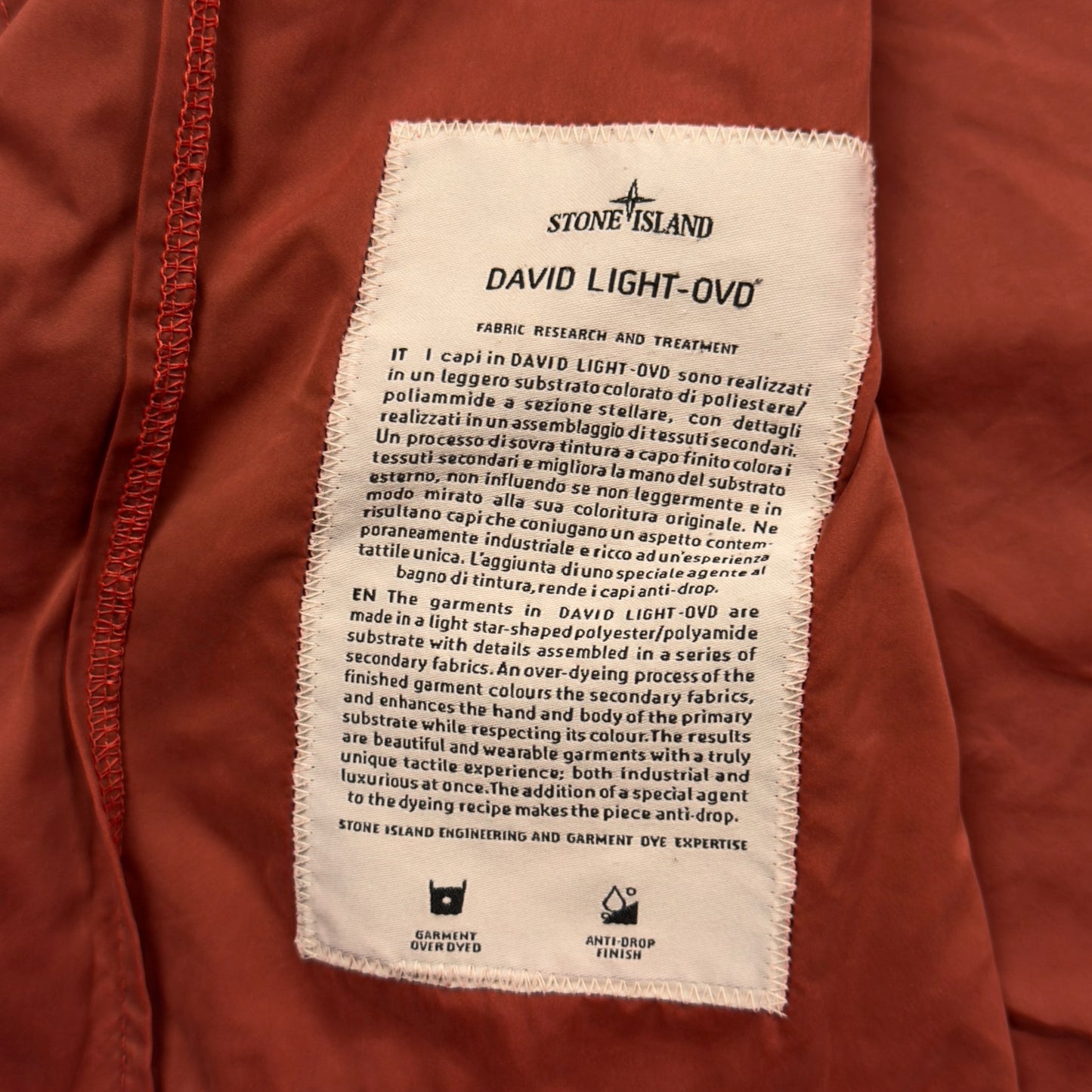 S/S 12 Stone Island David Light OVD Field Jacket