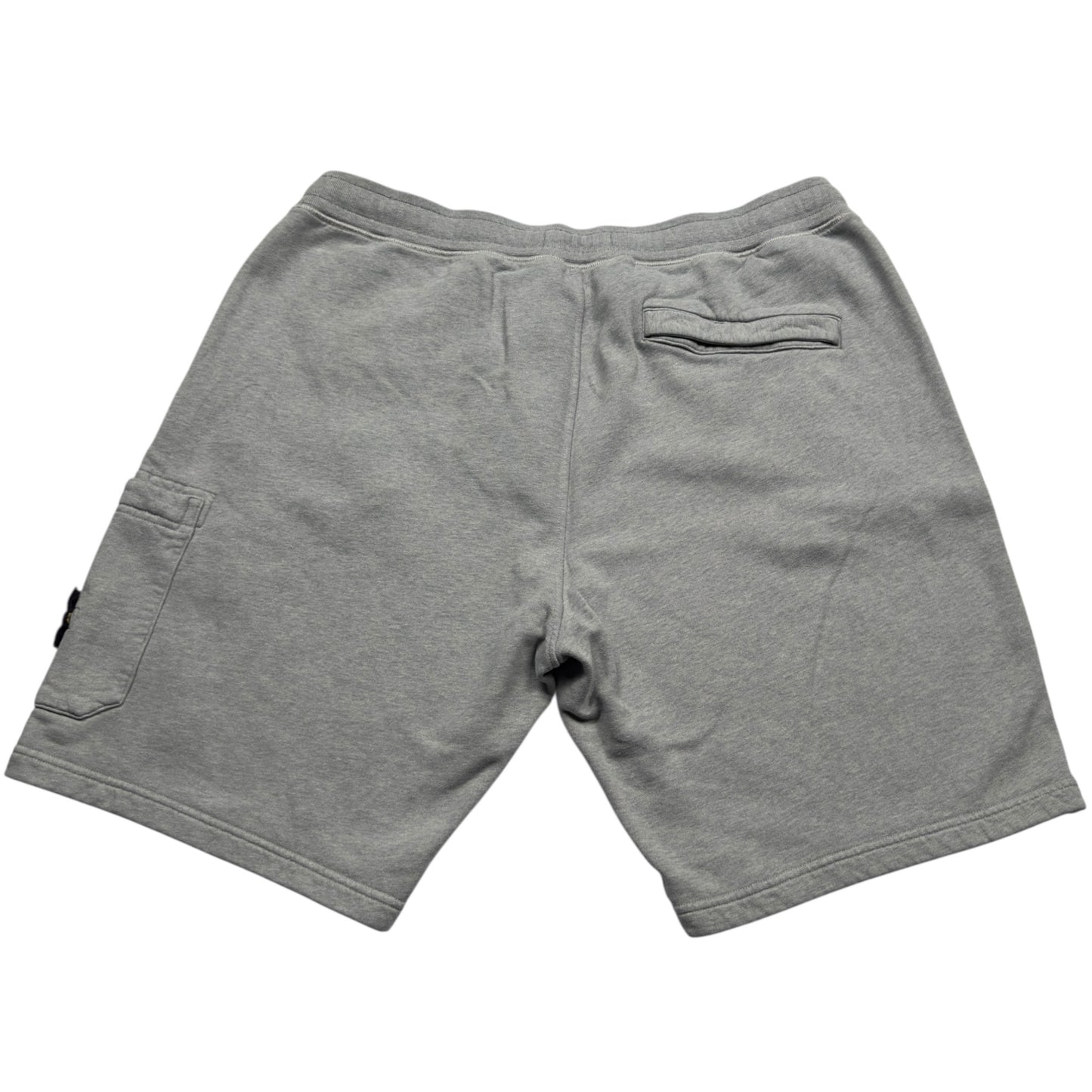 A/W 21 Stone Island Cotton Jersey Cargo Shorts - Grey