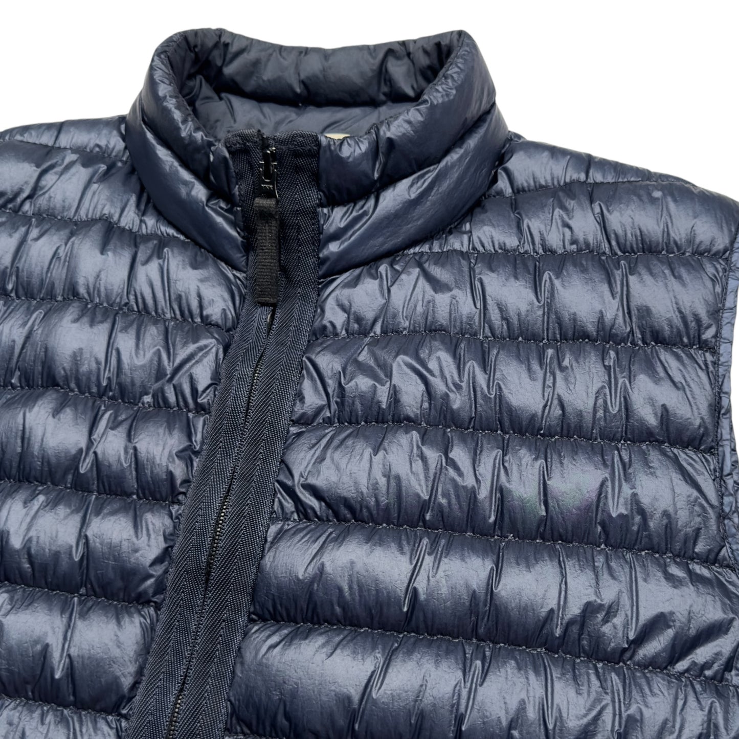 Stone Island Down_26 GR X SQM_N - Ultra Light Down Gilet - Navy
