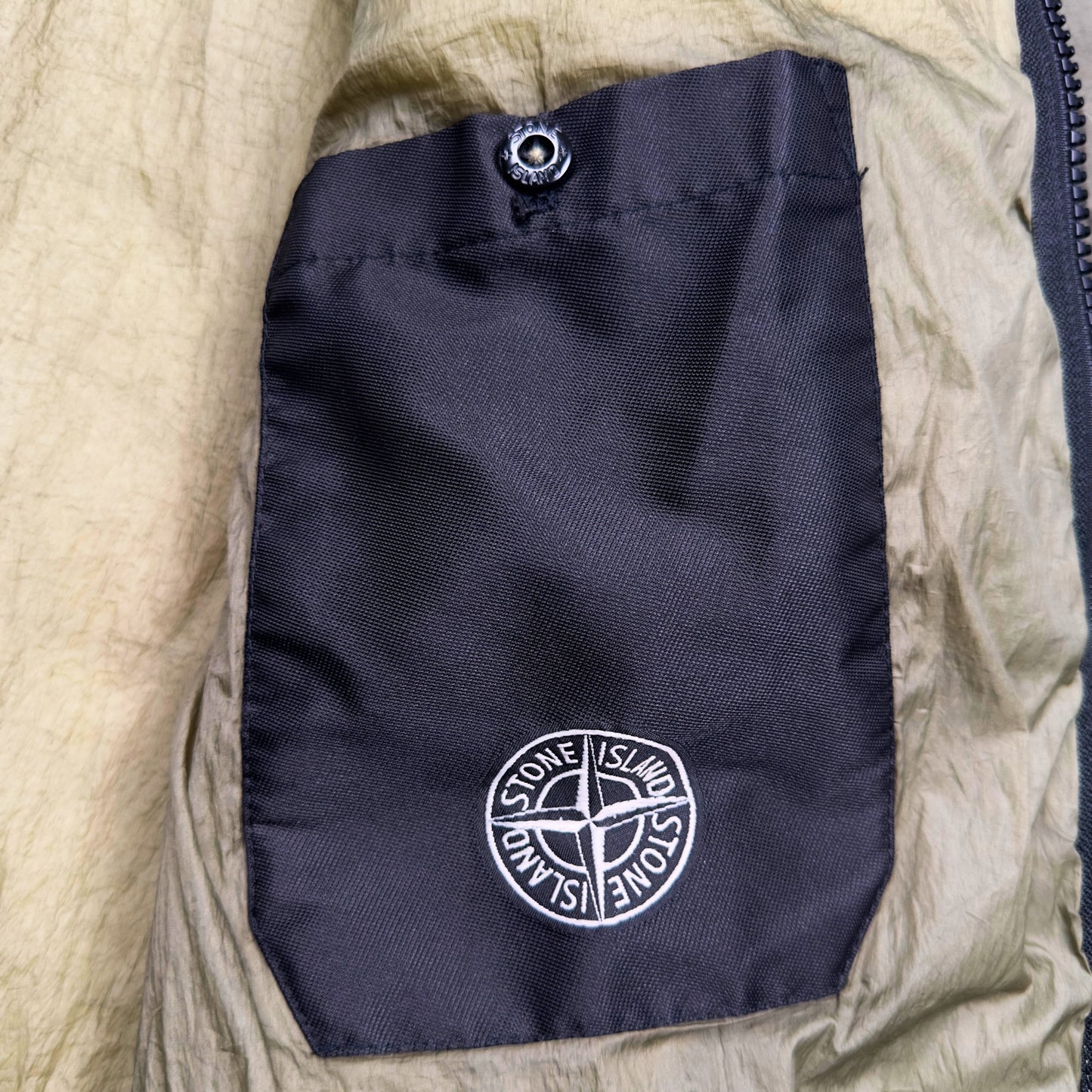 A/W 19 Stone Island Crinkle Reps NY Jacket - Khaki