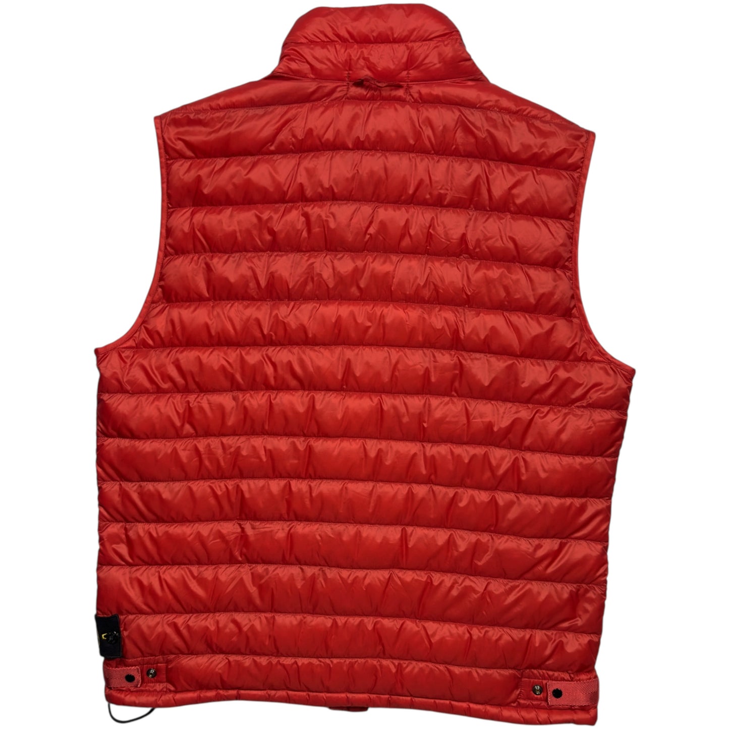 S/S 13 Stone Island Micro Rip Stop 7 Den / Down Gilet - Red