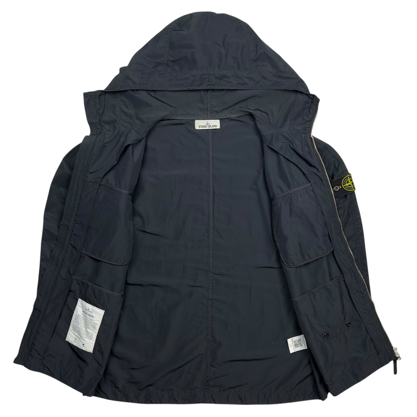 S/S 20 Stone Island Micro Reps Jacket - Navy