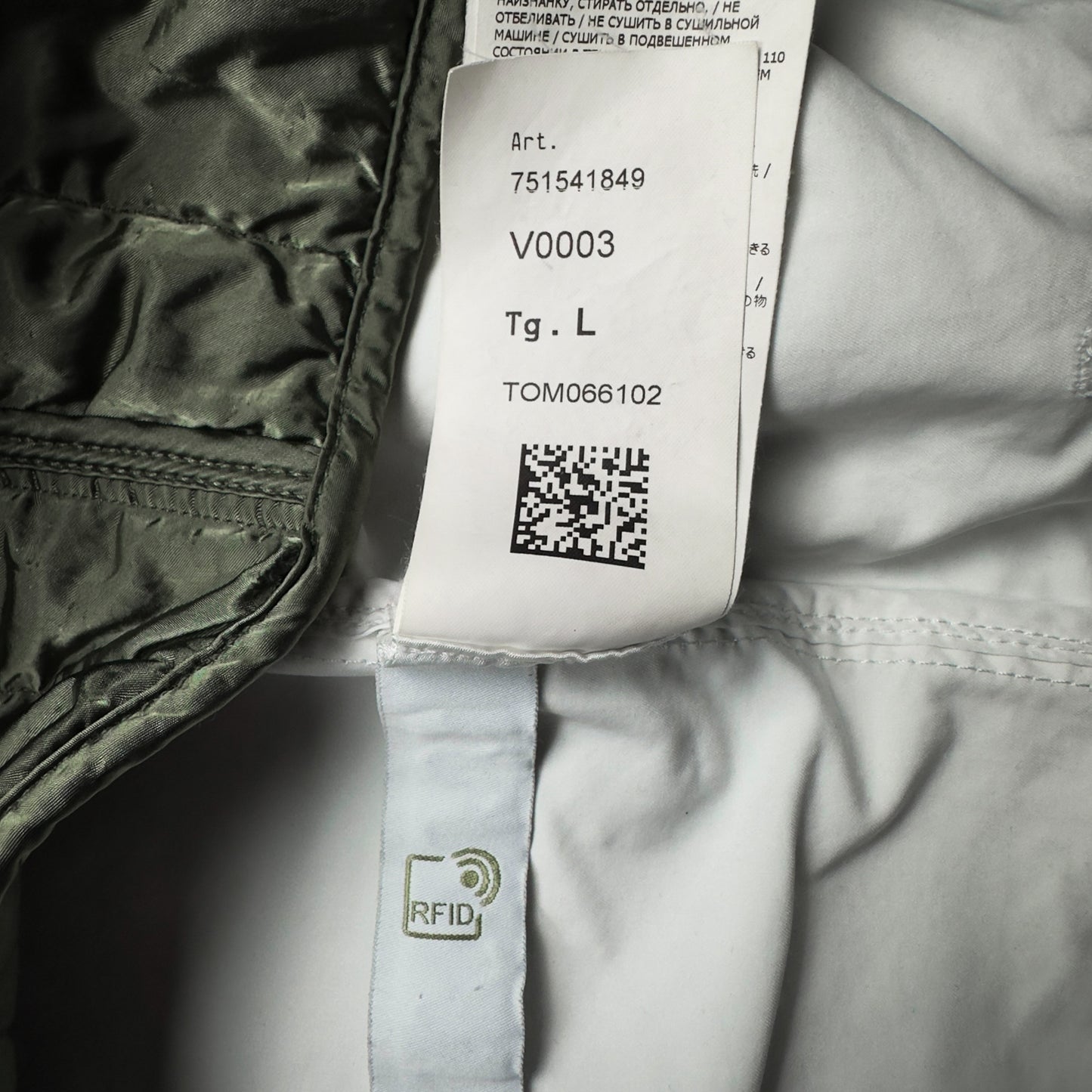 A/W 21 Stone Island David TC Nylon Metal Liner Field Jacket - White