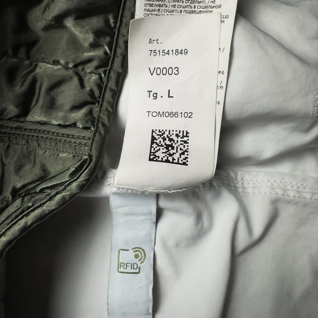 A/W 21 Stone Island David TC Nylon Metal Liner Field Jacket - White