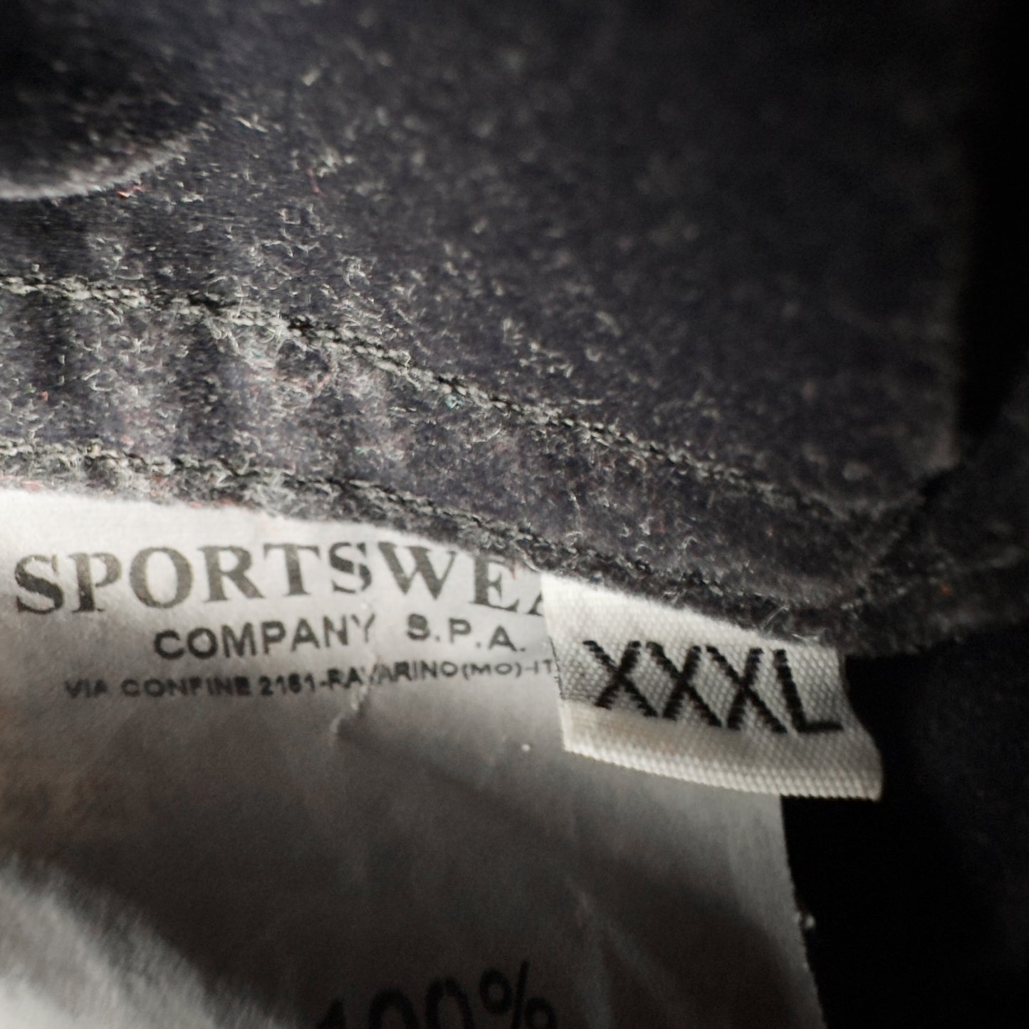 A/W 08 Stone Island Nylon Metal Flock Jacket - Black