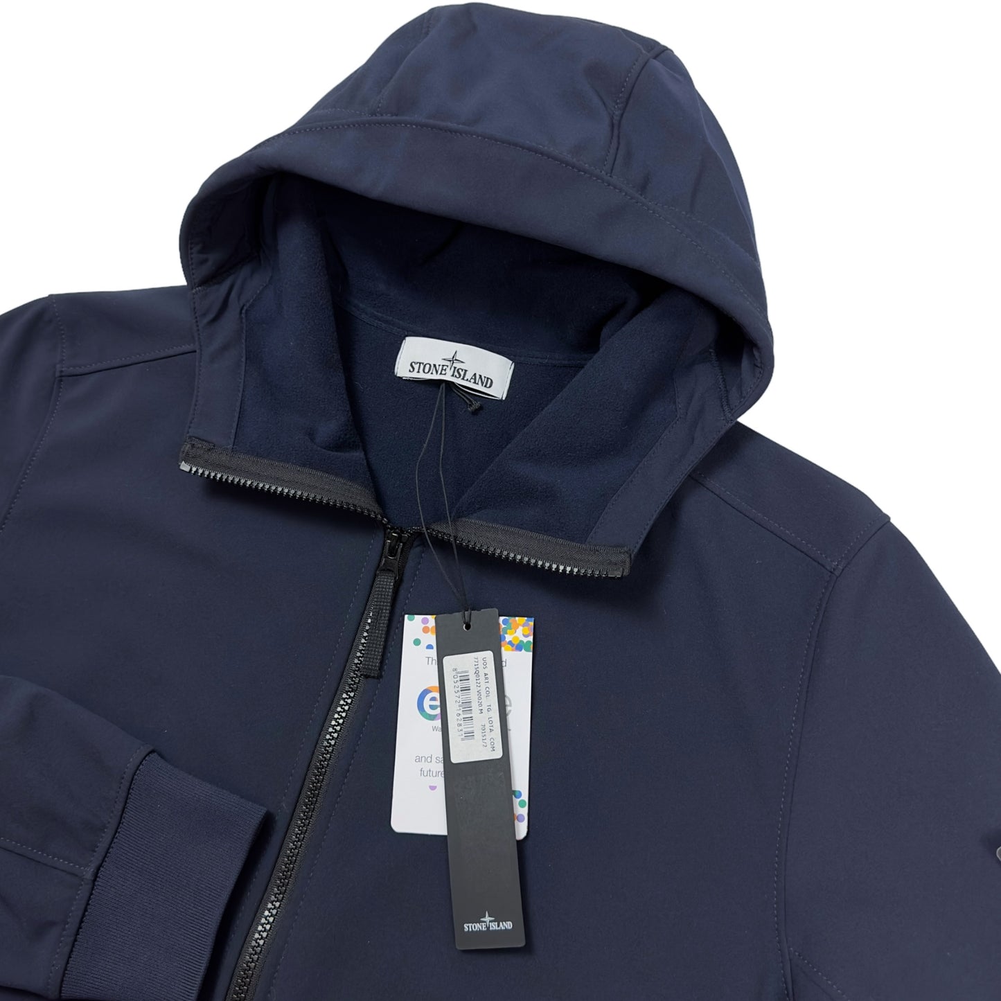 A/W 22 Stone Island Soft Shell R e.dye Jacket - Navy