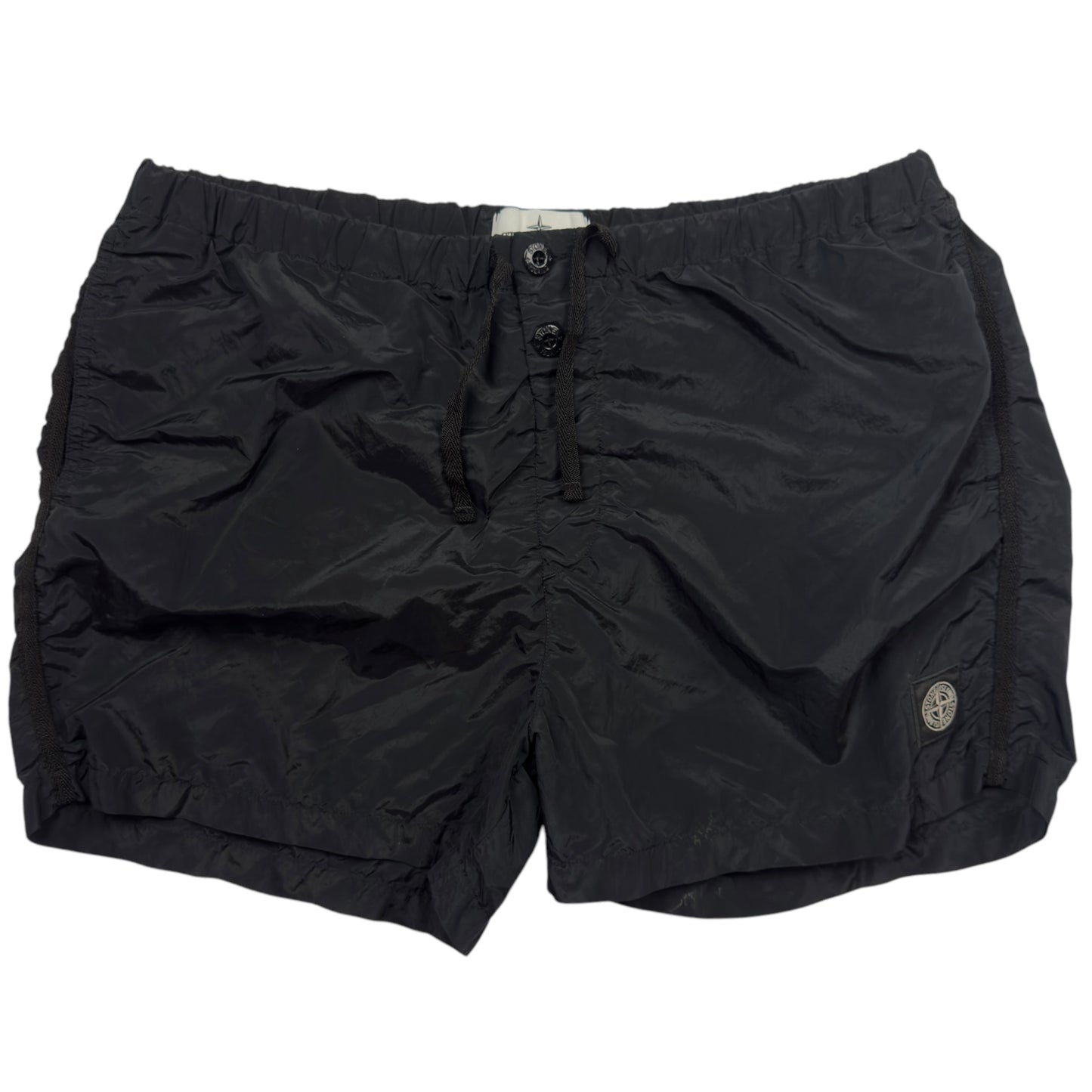 S/S 18 Stone Island Swim Shorts - Black