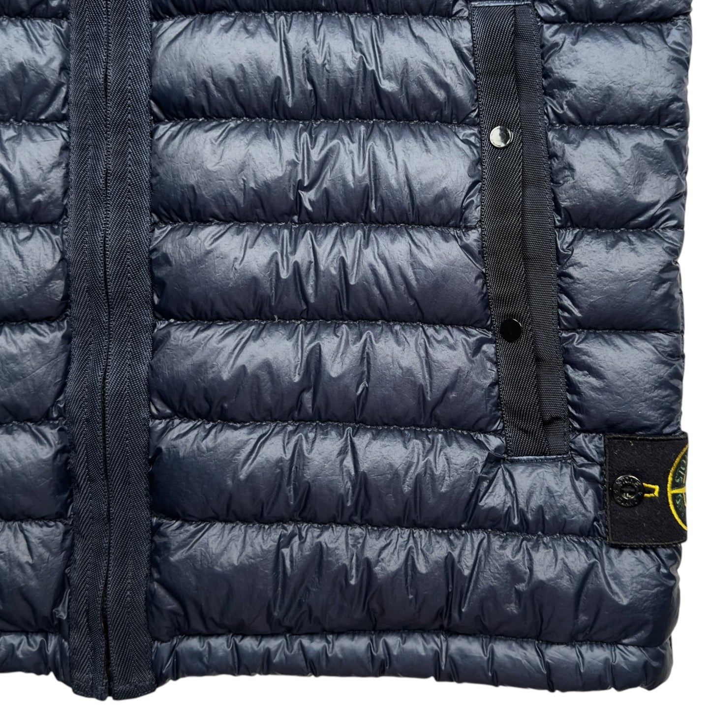 Stone Island Down_26 GR X SQM_N - Ultra Light Down Gilet - Navy