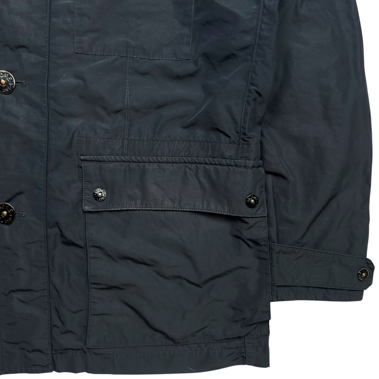 Stone Island Micro Reps Field Jacket - Navy